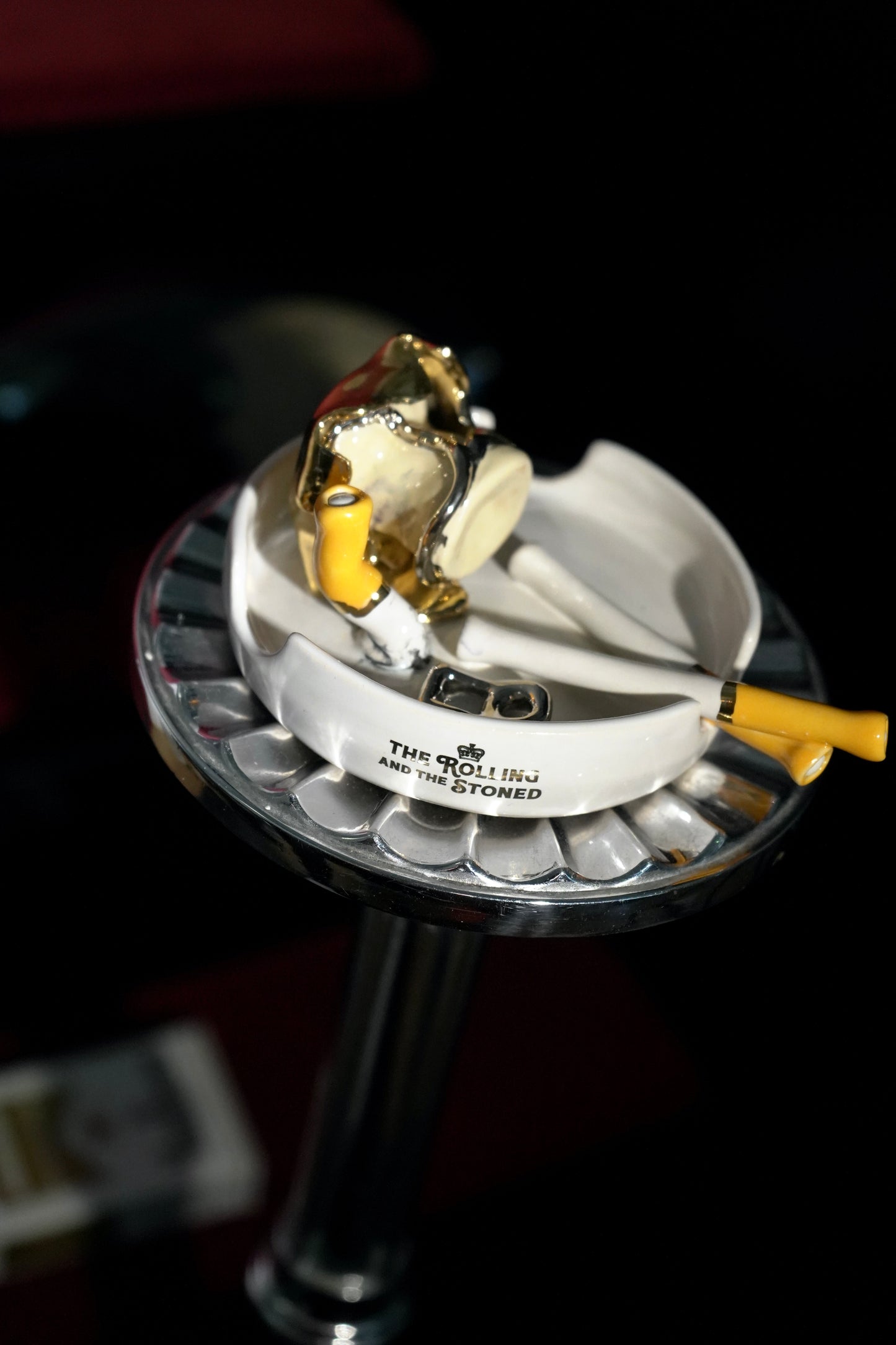 CHAMPAGNE & LOVERS CIGGY'S ASHTRAY