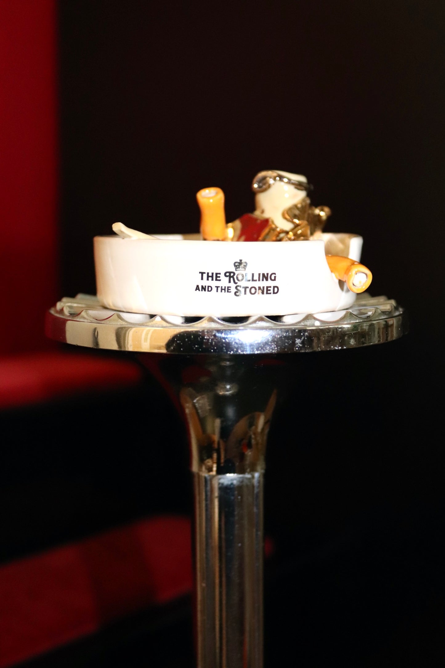 CHAMPAGNE & CIGGY'S ASHTRAY