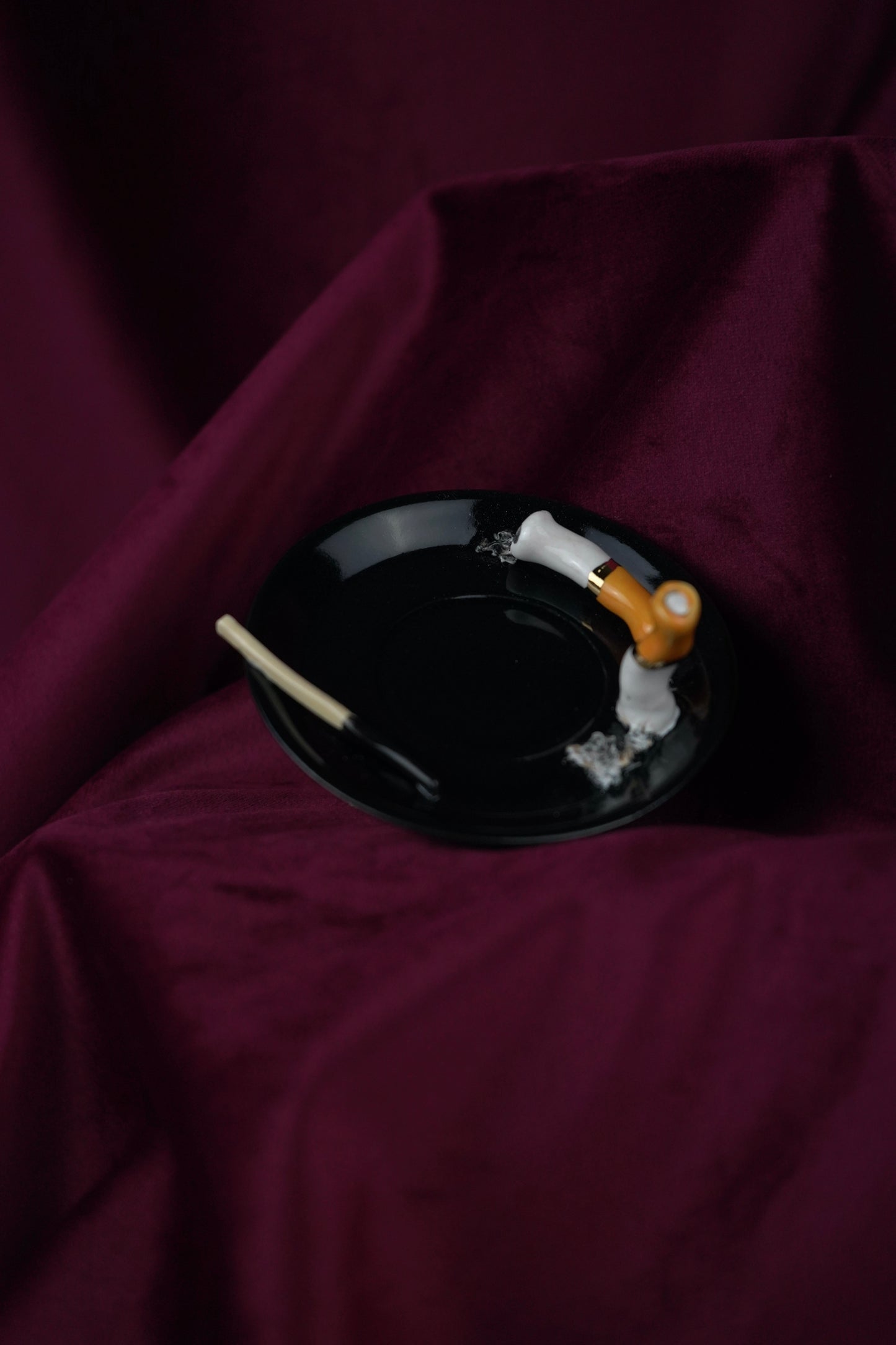 WAKE UP HAPPY ESPRESSO CUP & SAUCER