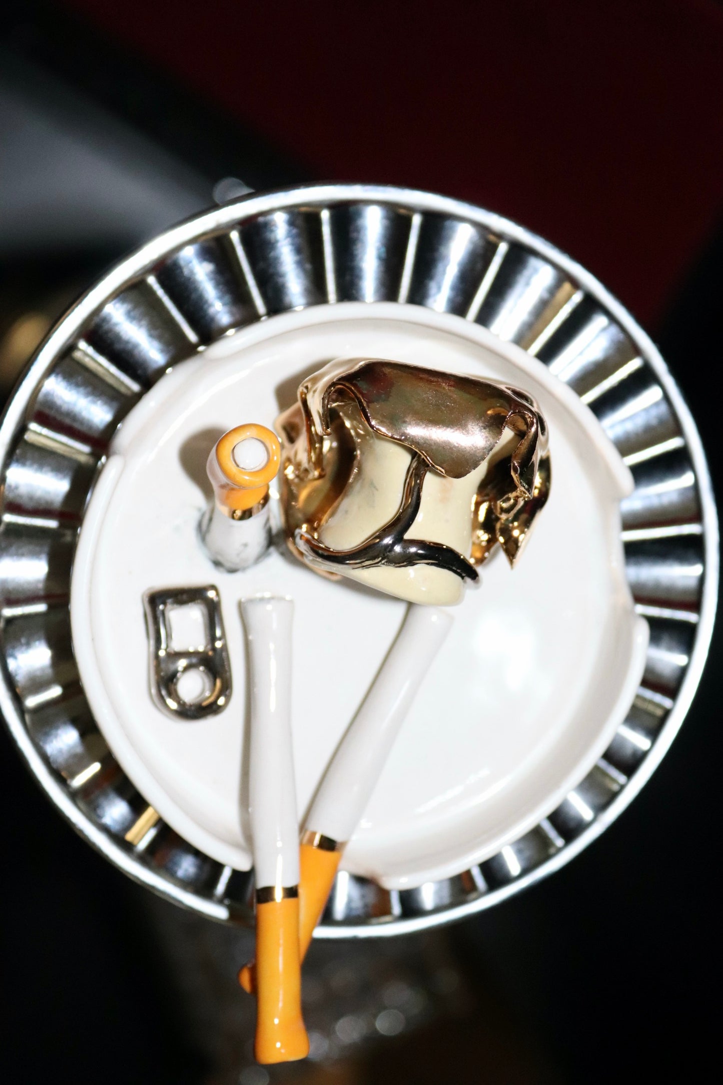 CHAMPAGNE & LOVERS CIGGY'S ASHTRAY