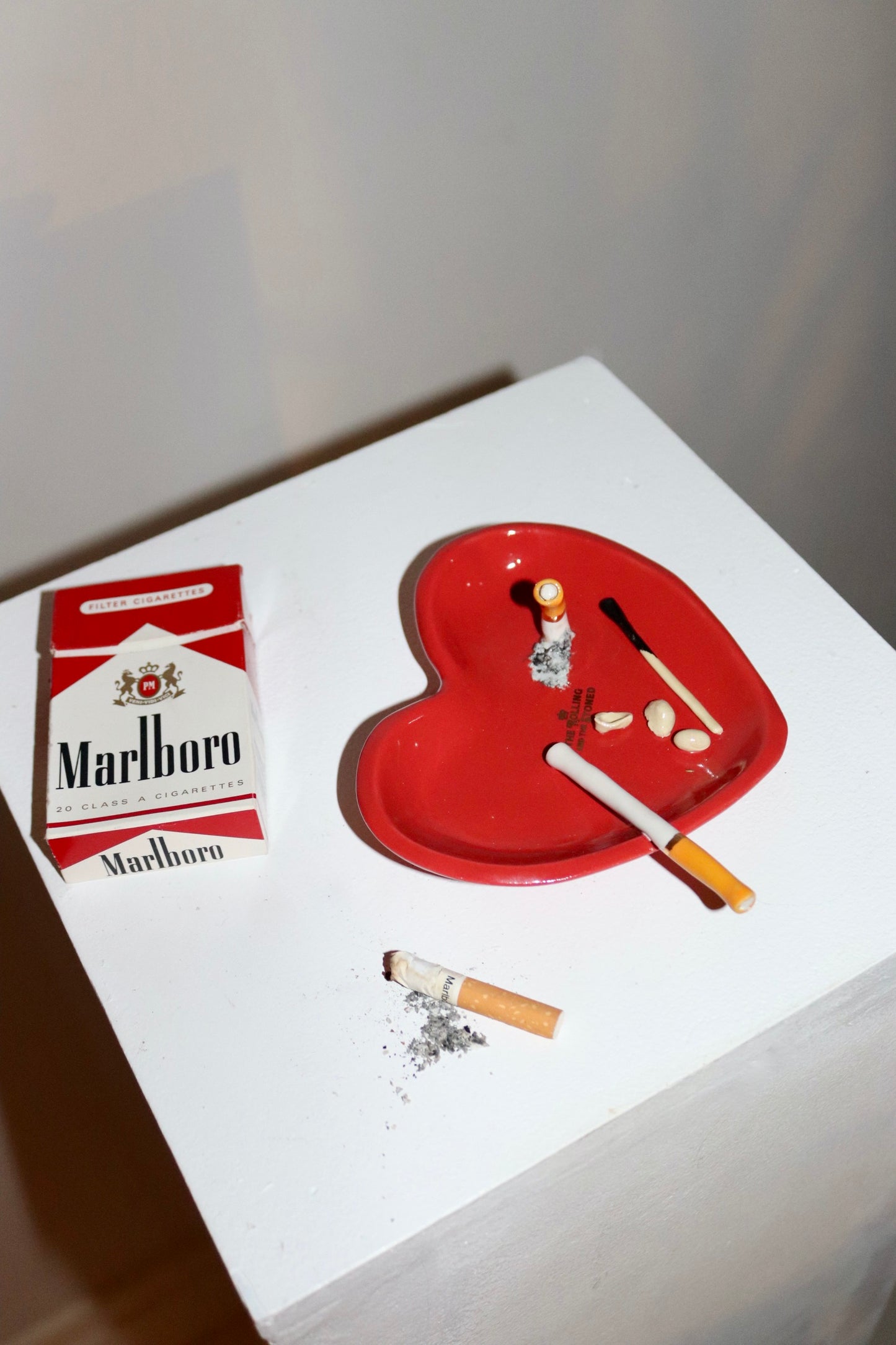BURNT HEART ASHTRAY