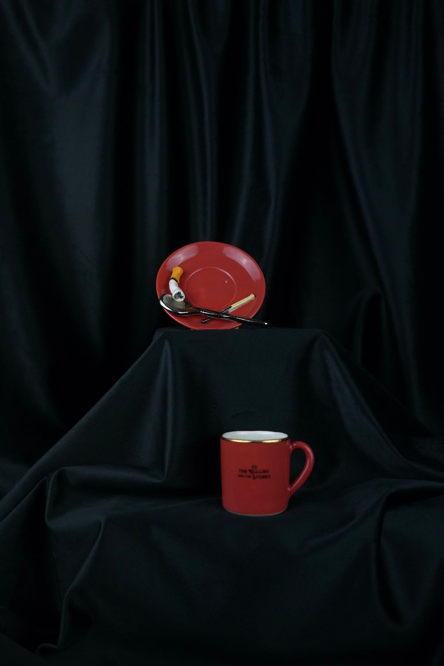 STUBBED SPOON ESPRESSO CUP & SAUCER