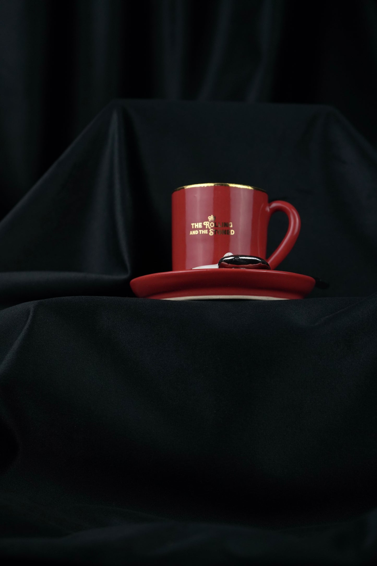 STUBBED SPOON ESPRESSO CUP & SAUCER