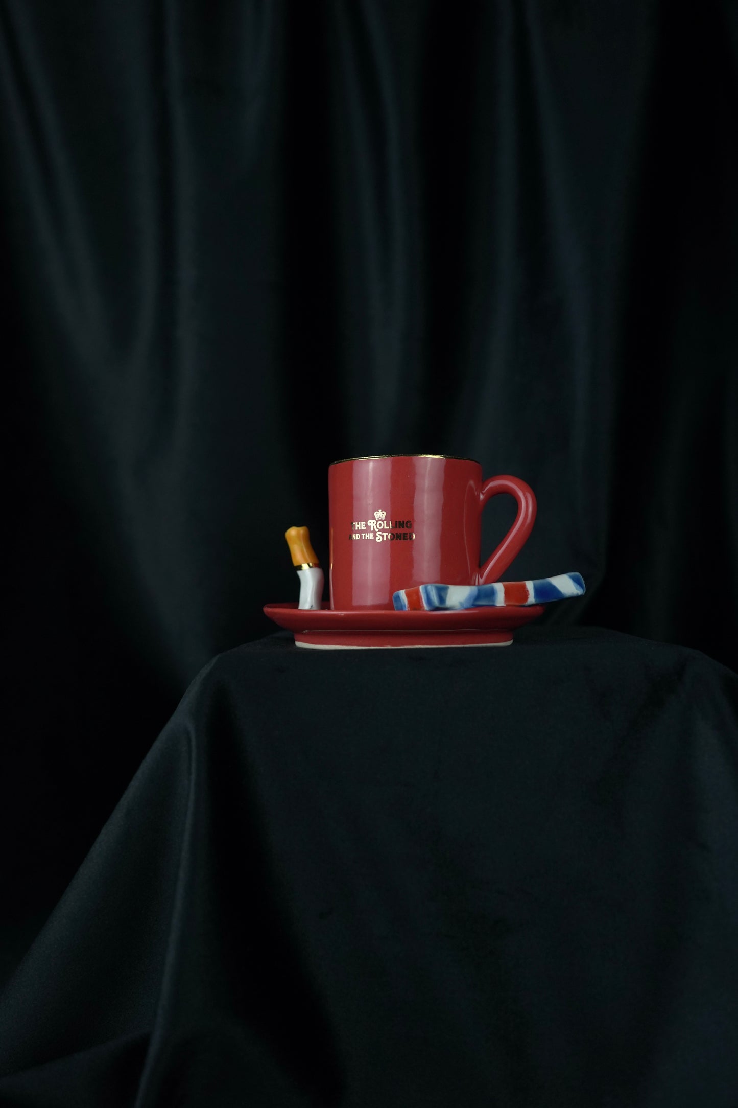 BLIGHTY LIGHTER ESPRESSO CUP & SAUCER