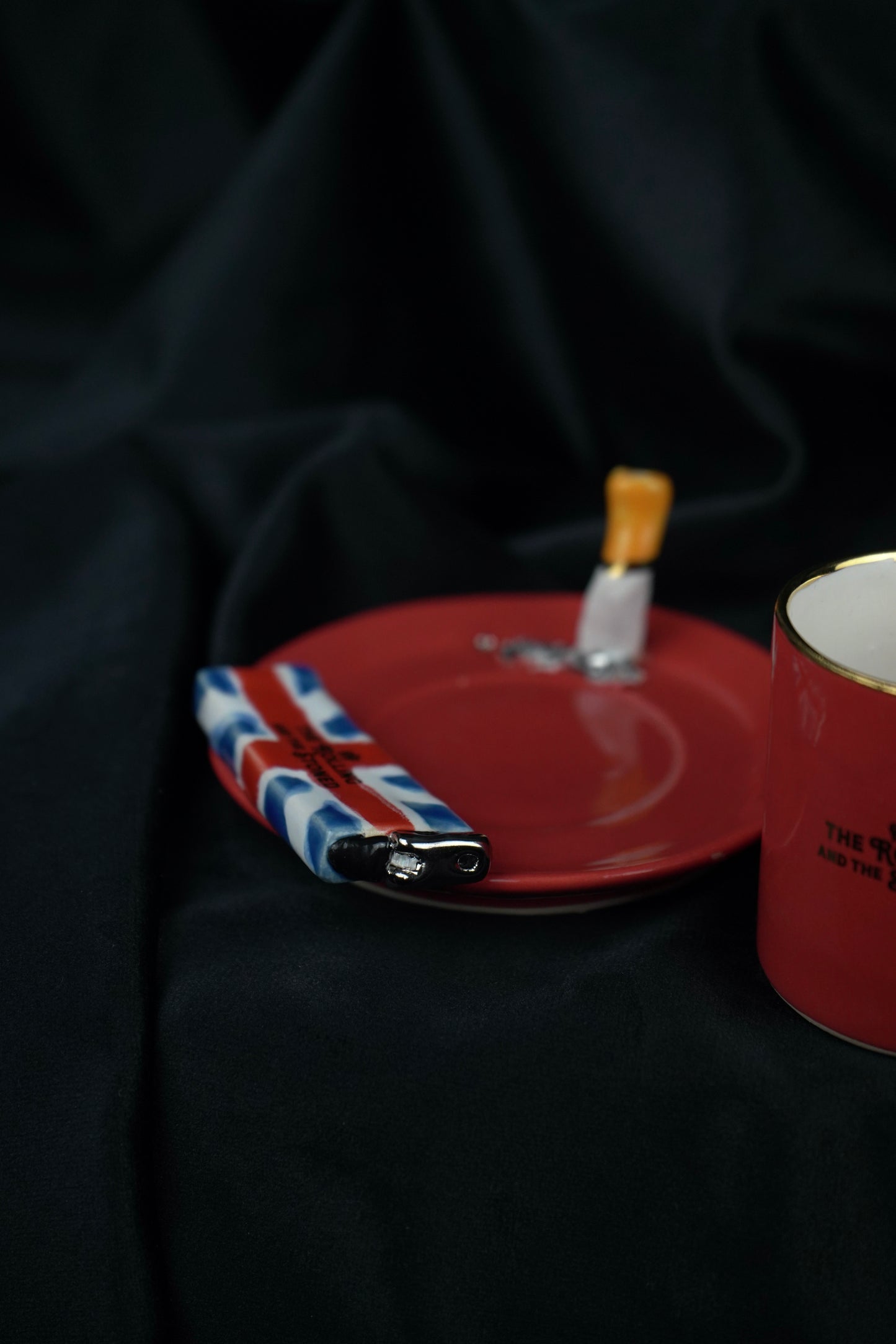 BLIGHTY LIGHTER ESPRESSO CUP & SAUCER