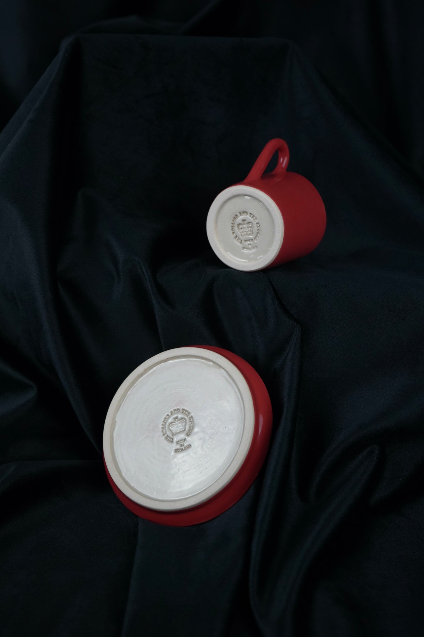 PAIR OF CIGGY'S ESPRESSO CUP & SAUCER
