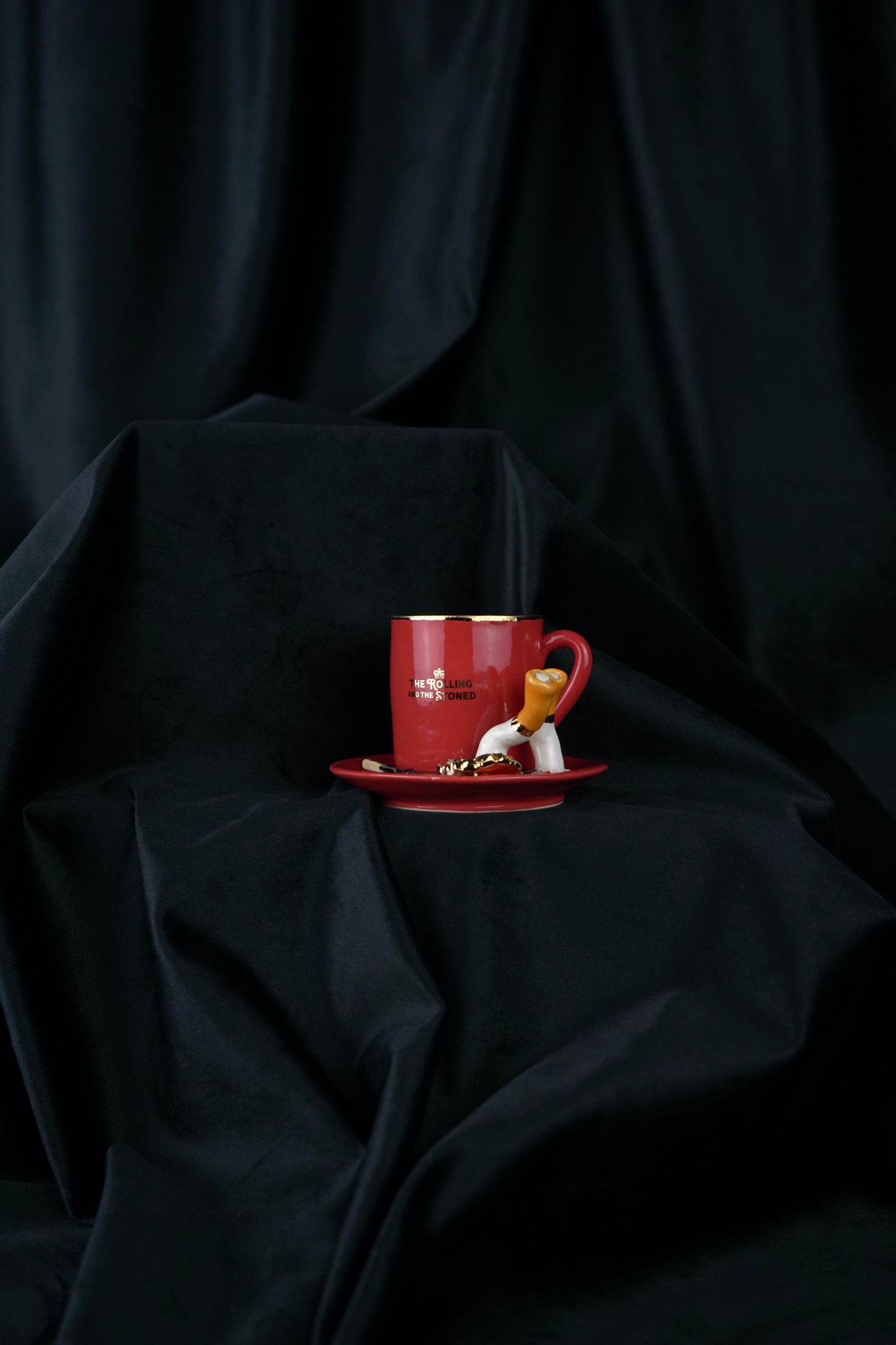 STUBBIES ESPRESSO CUP & SAUCER
