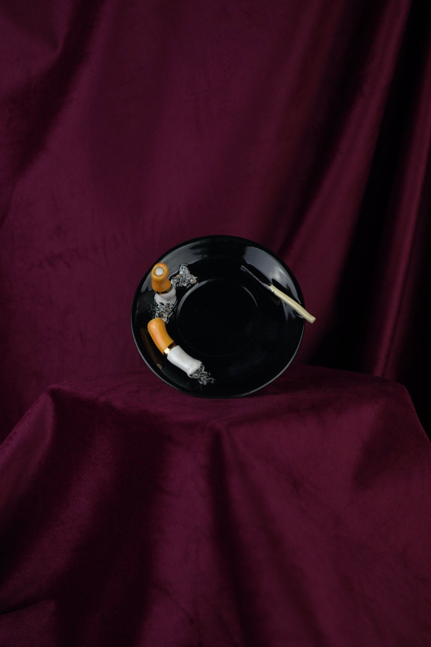 WAKE UP HAPPY ESPRESSO CUP & SAUCER