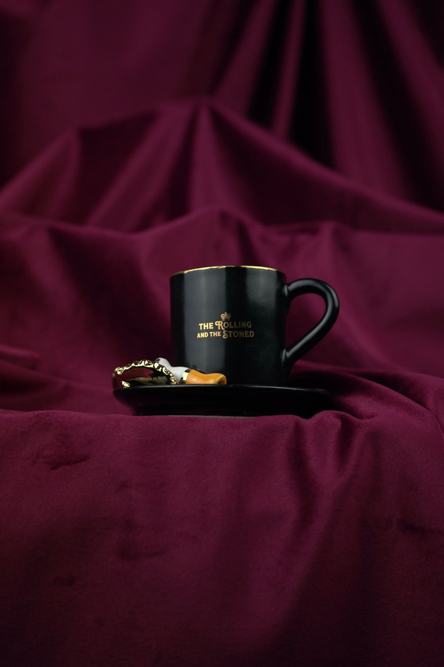 ON THE BEERS ESPRESSO CUP & SAUCER