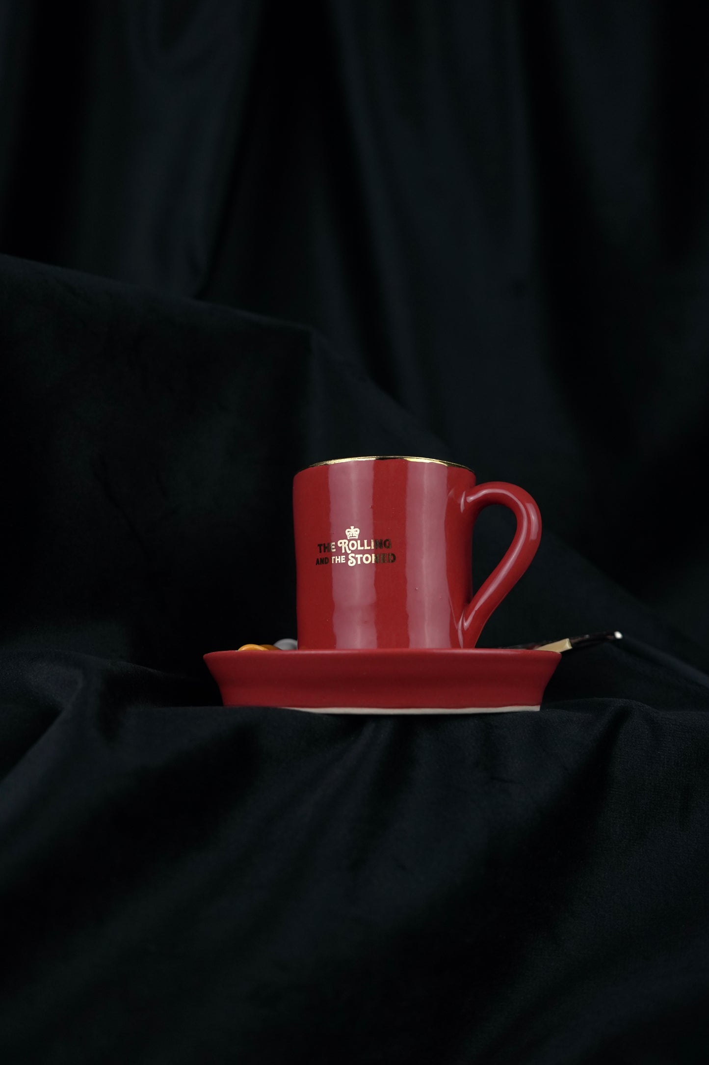 SILVER SPOON ESPRESSO CUP & SAUCER