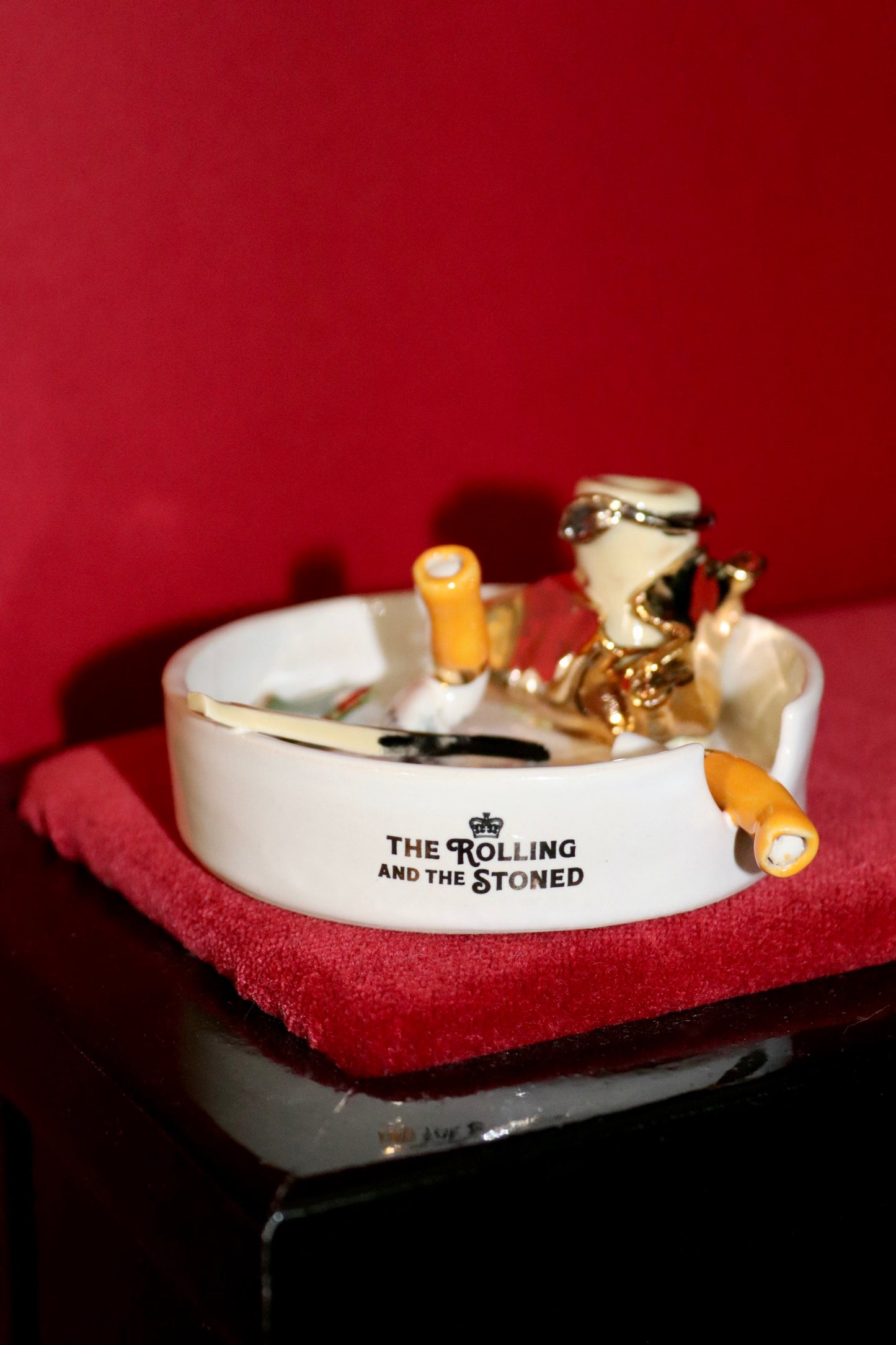 CHAMPAGNE & CIGGY'S ASHTRAY