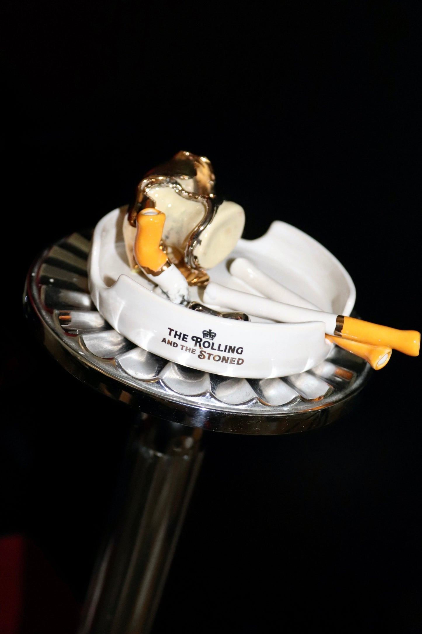 CHAMPAGNE & LOVERS CIGGY'S ASHTRAY