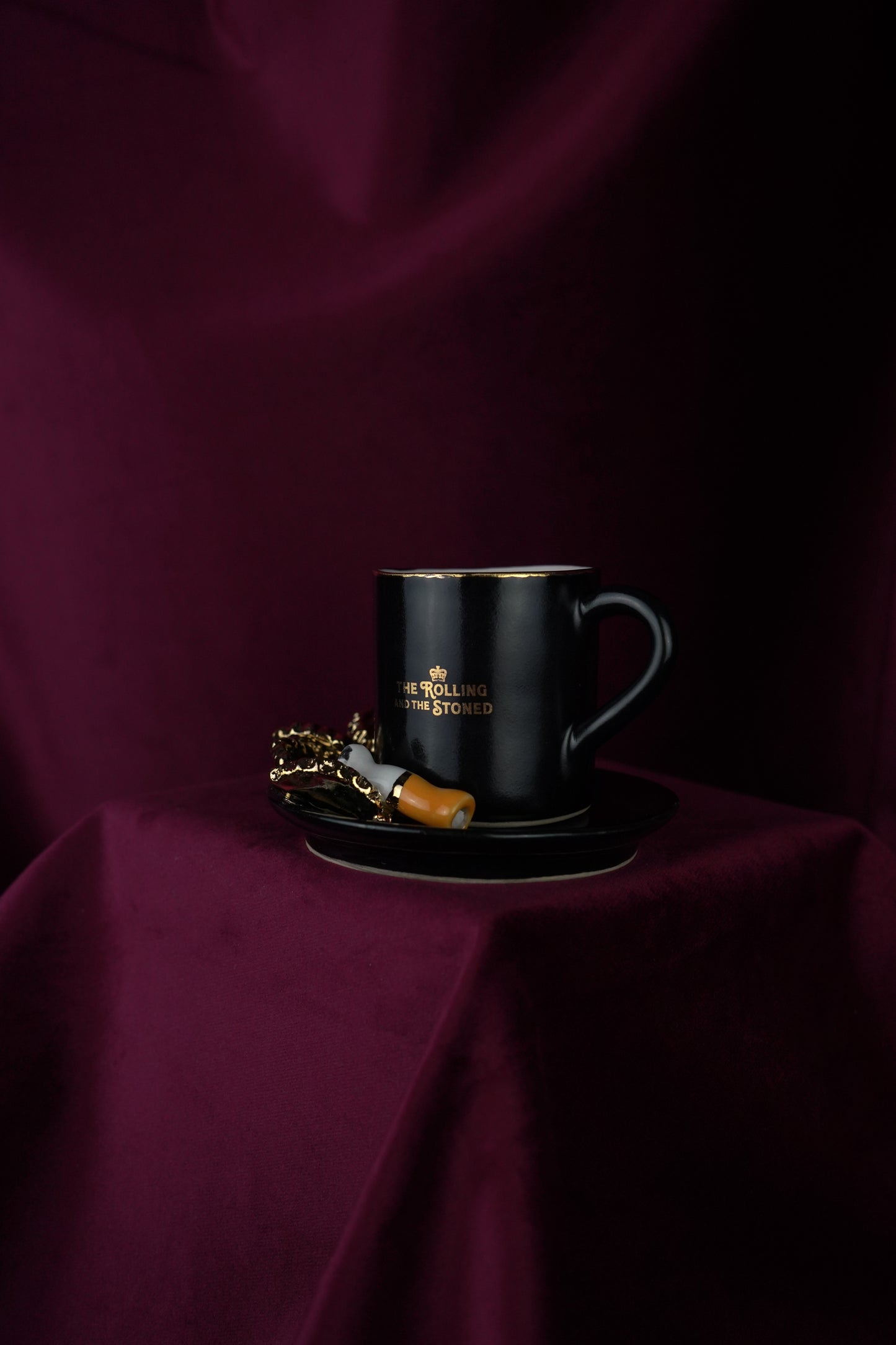 ON THE BEERS ESPRESSO CUP & SAUCER