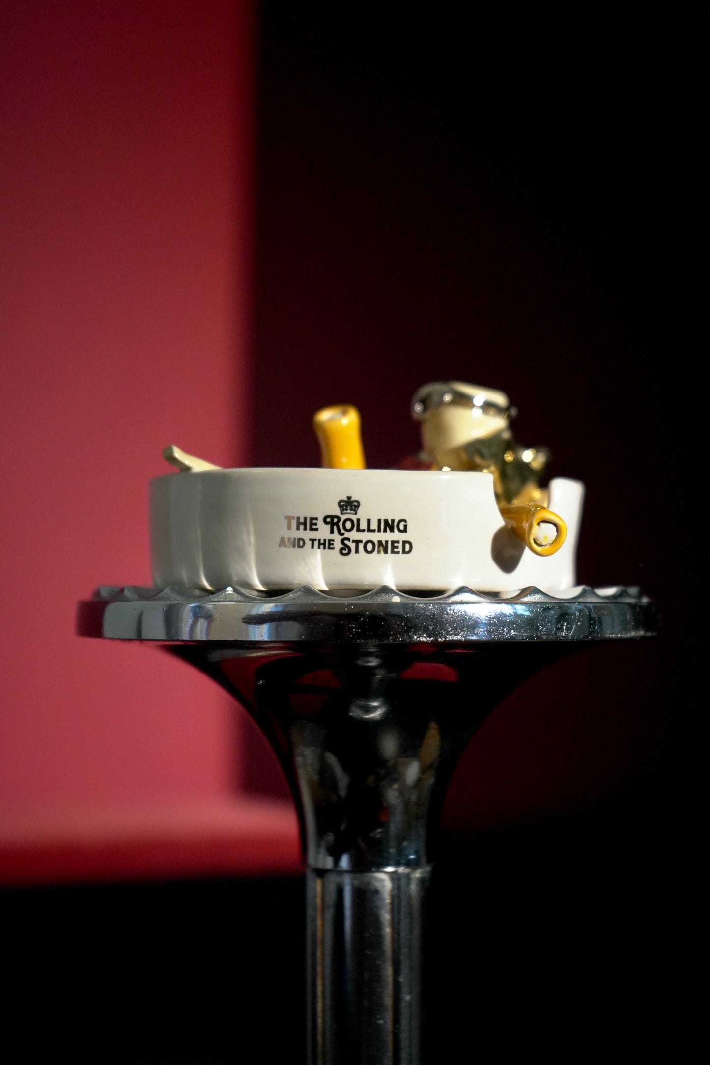CHAMPAGNE & CIGGY'S ASHTRAY