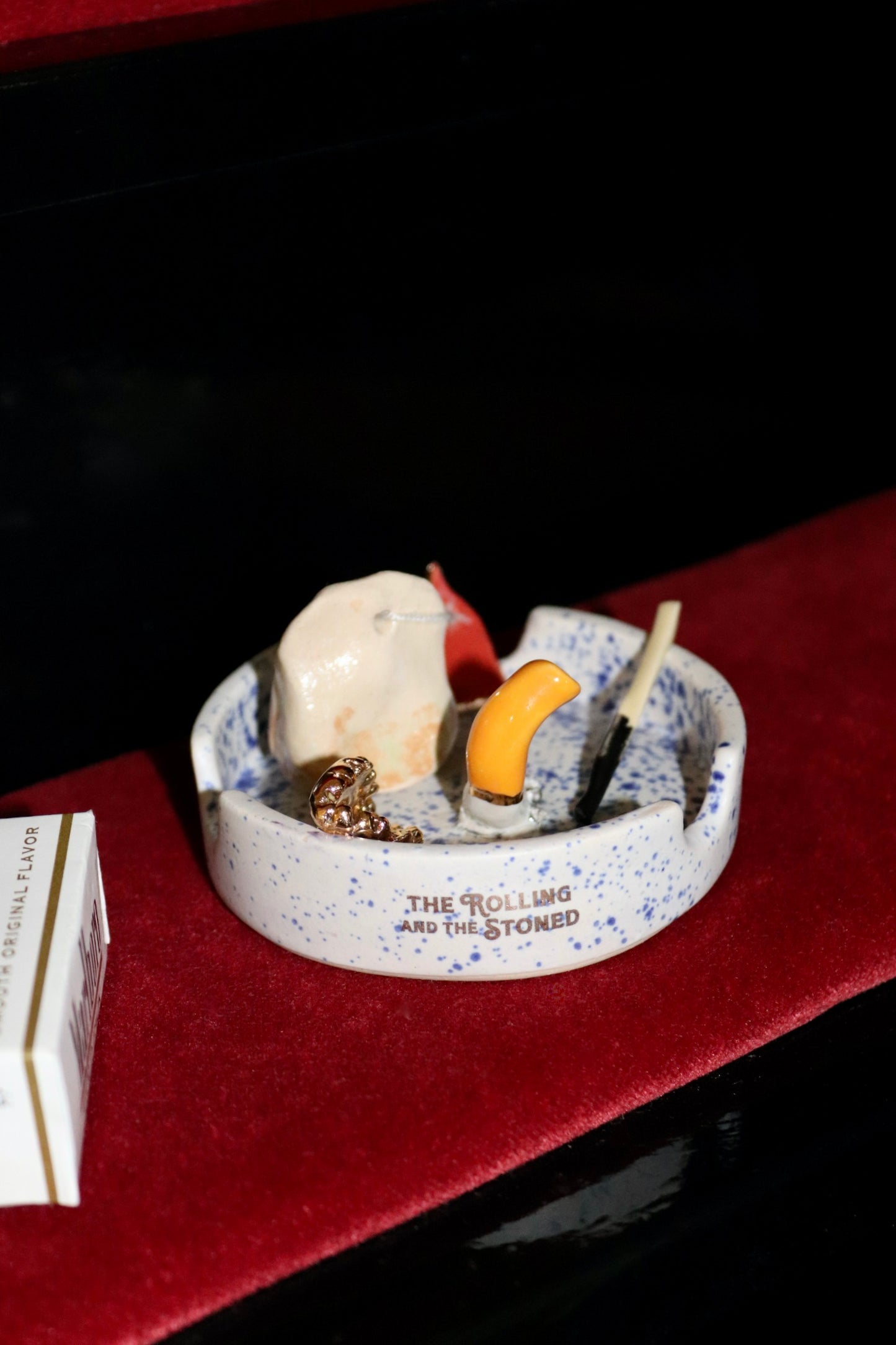 EARL GREY SPECKLE ASHTRAY