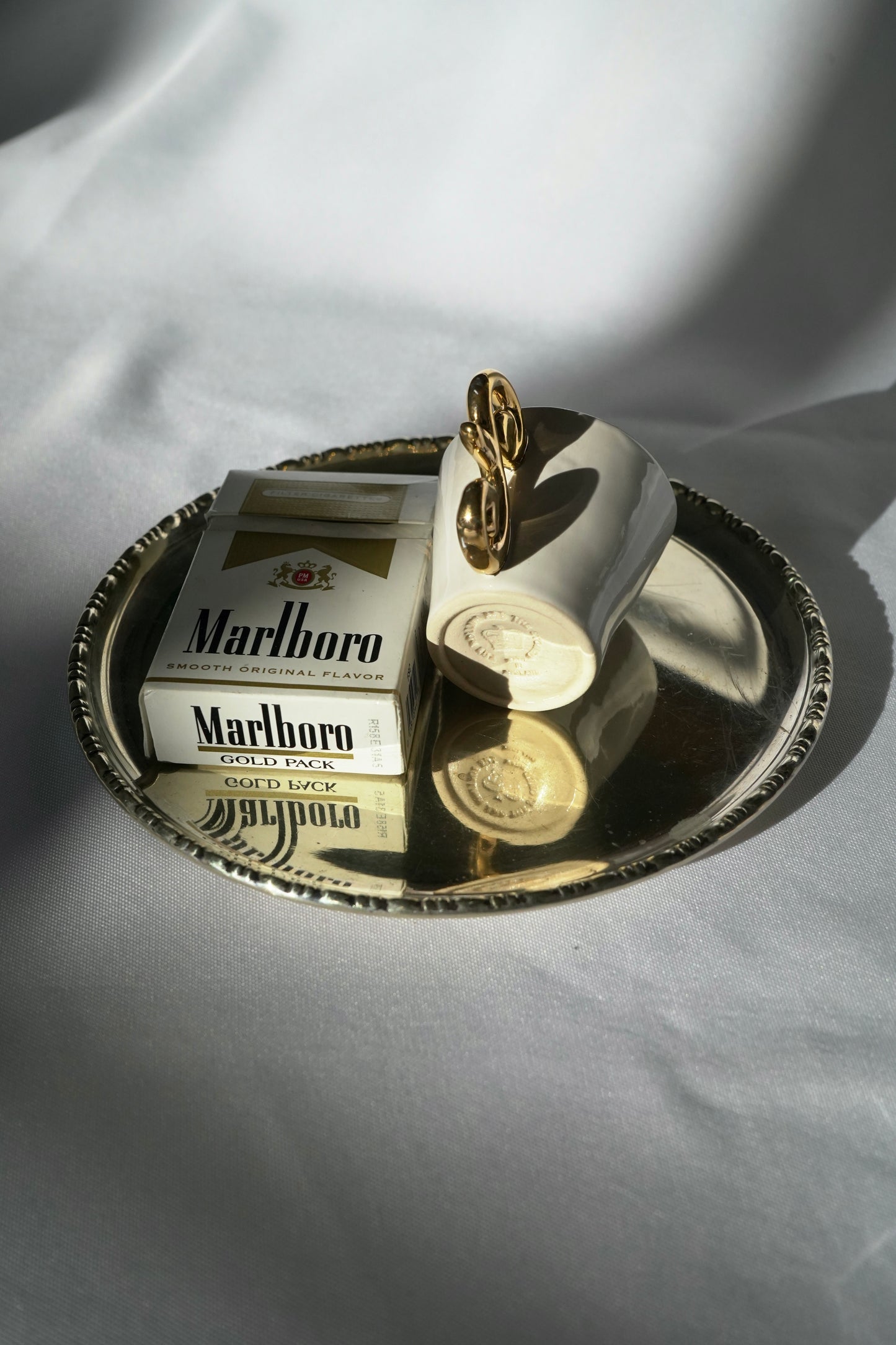 THE NOUVEAU CURL ESPRESSO CUP & RECEIPT