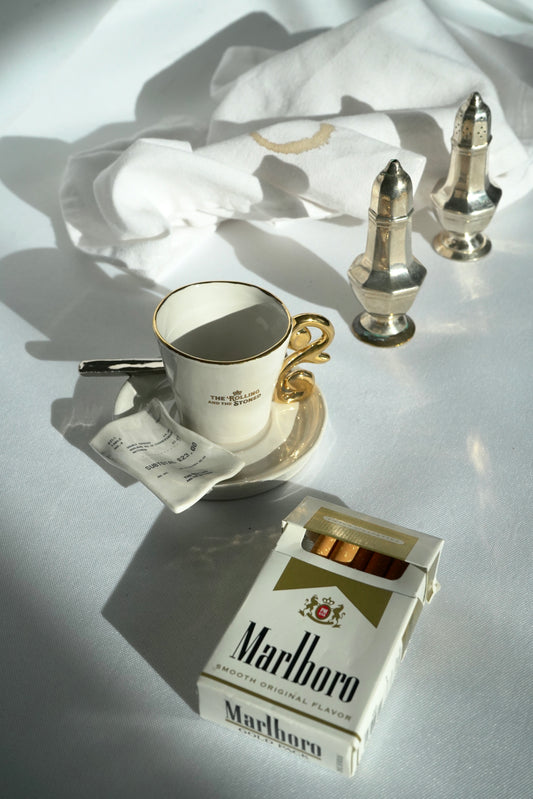 THE NOUVEAU CURL ESPRESSO CUP & RECEIPT