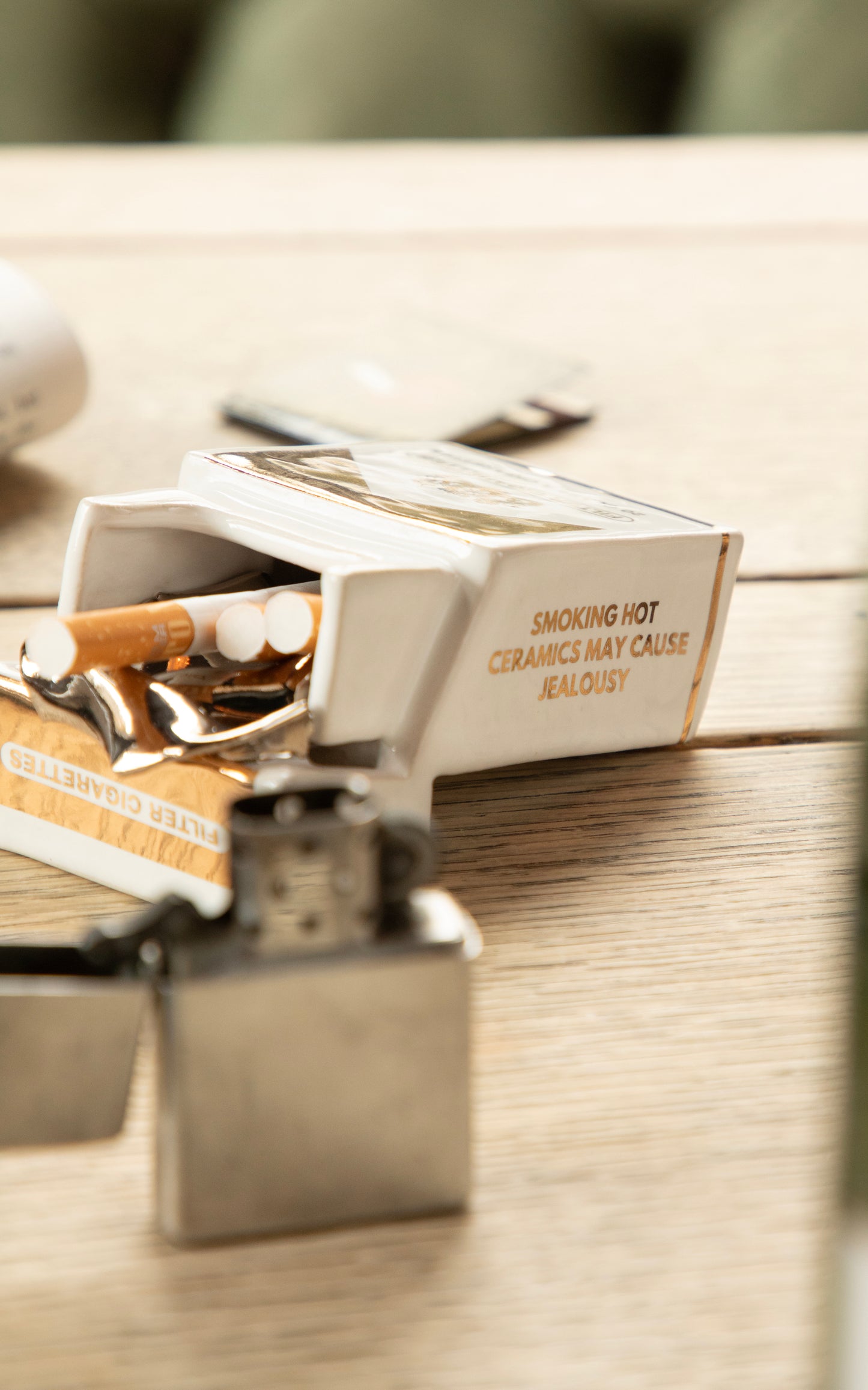 CIGARETTE PACKET HOLDER