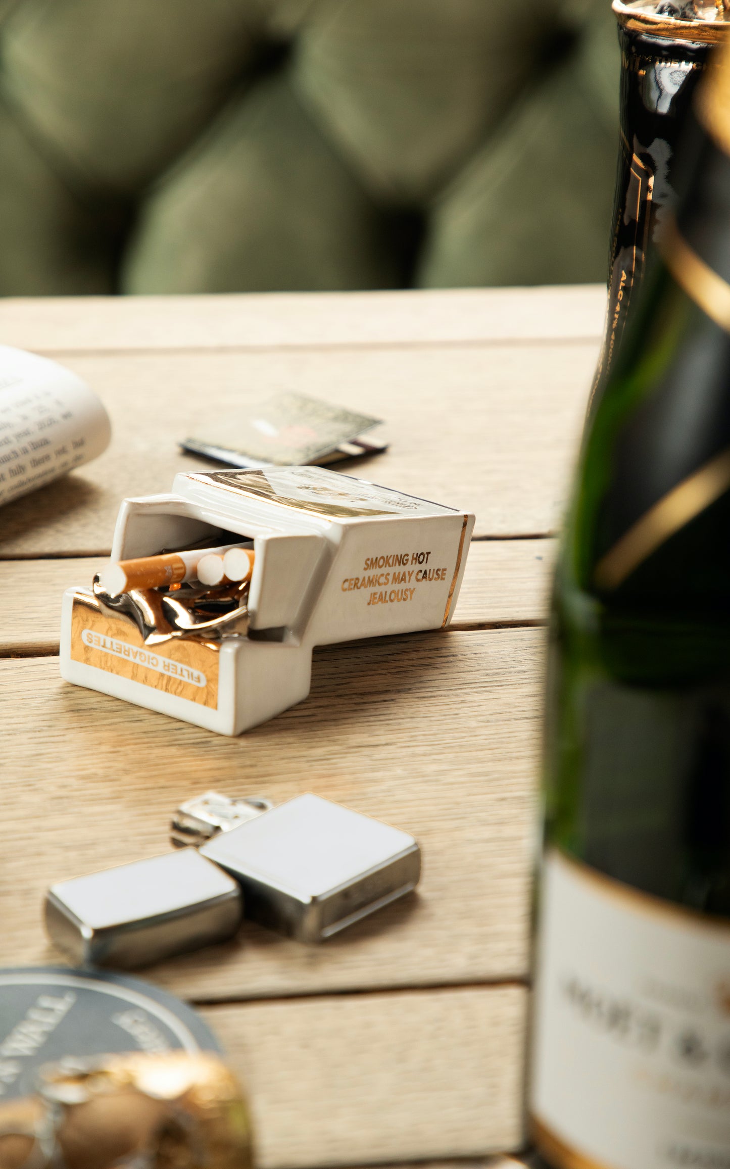 CIGARETTE PACKET HOLDER