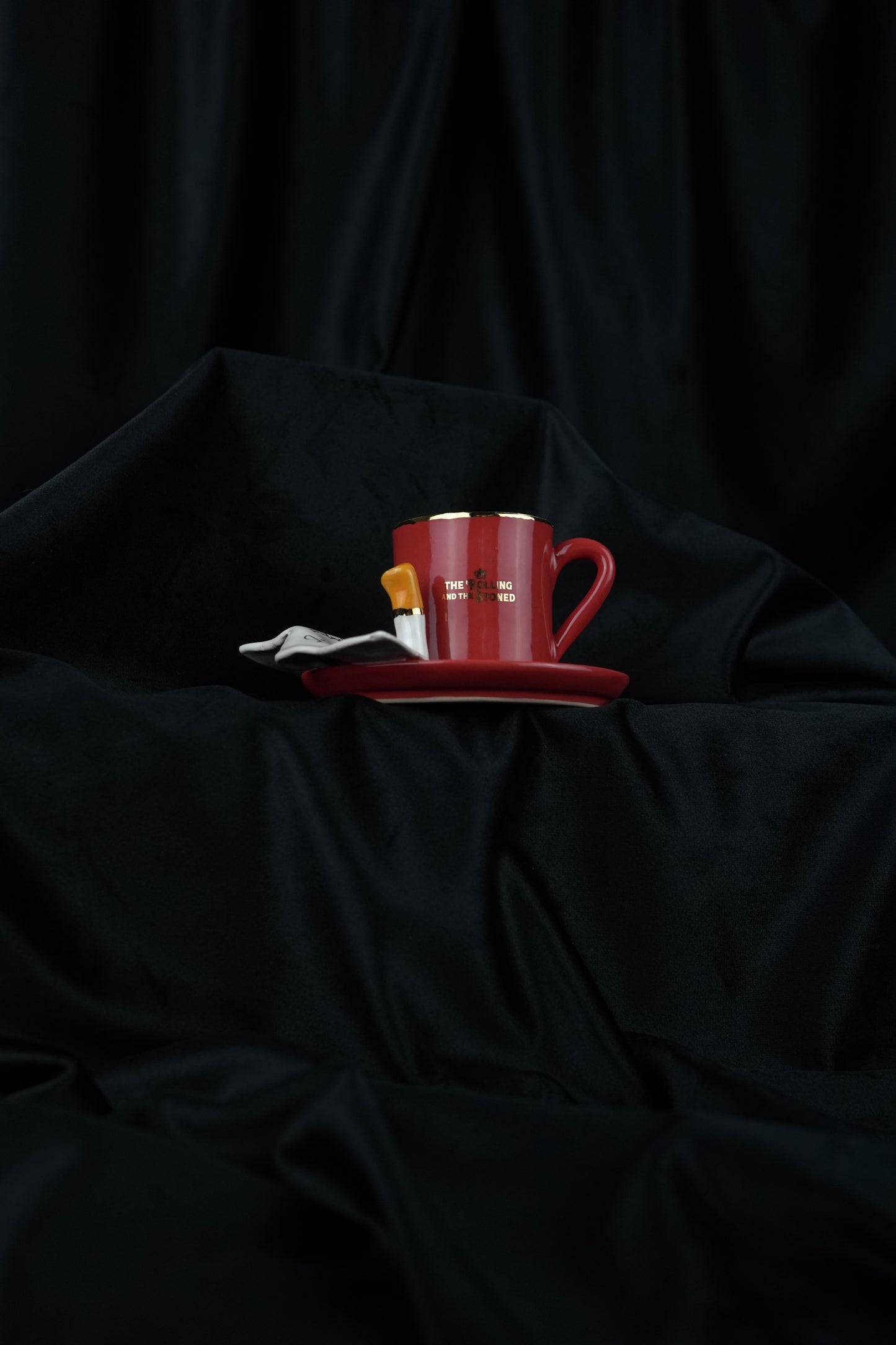 THE LOVERS LIST ESPRESSO CUP & SAUCER