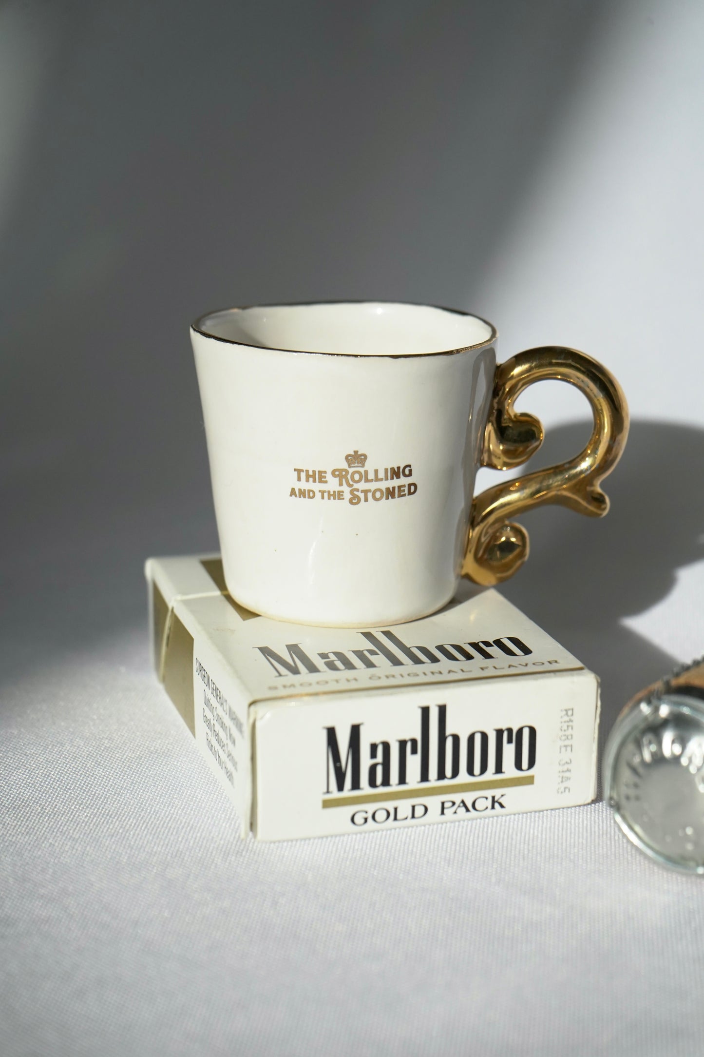 THE NOUVEAU CURL ESPRESSO CUP & BEER CAP