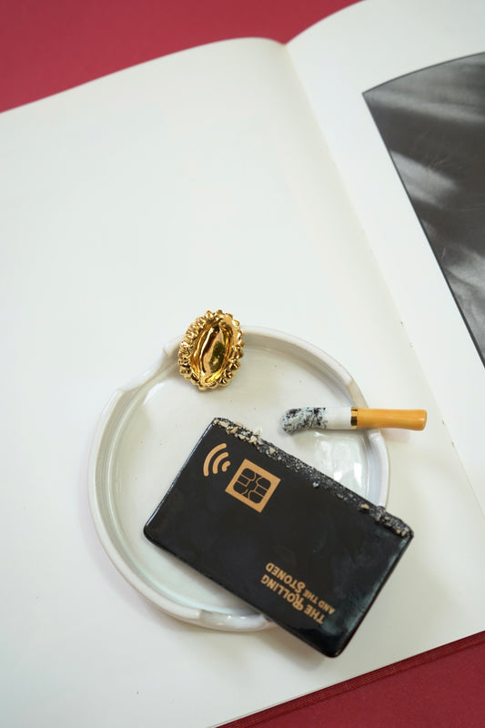 LET IT SNOW GOLD BEER CAP CARD