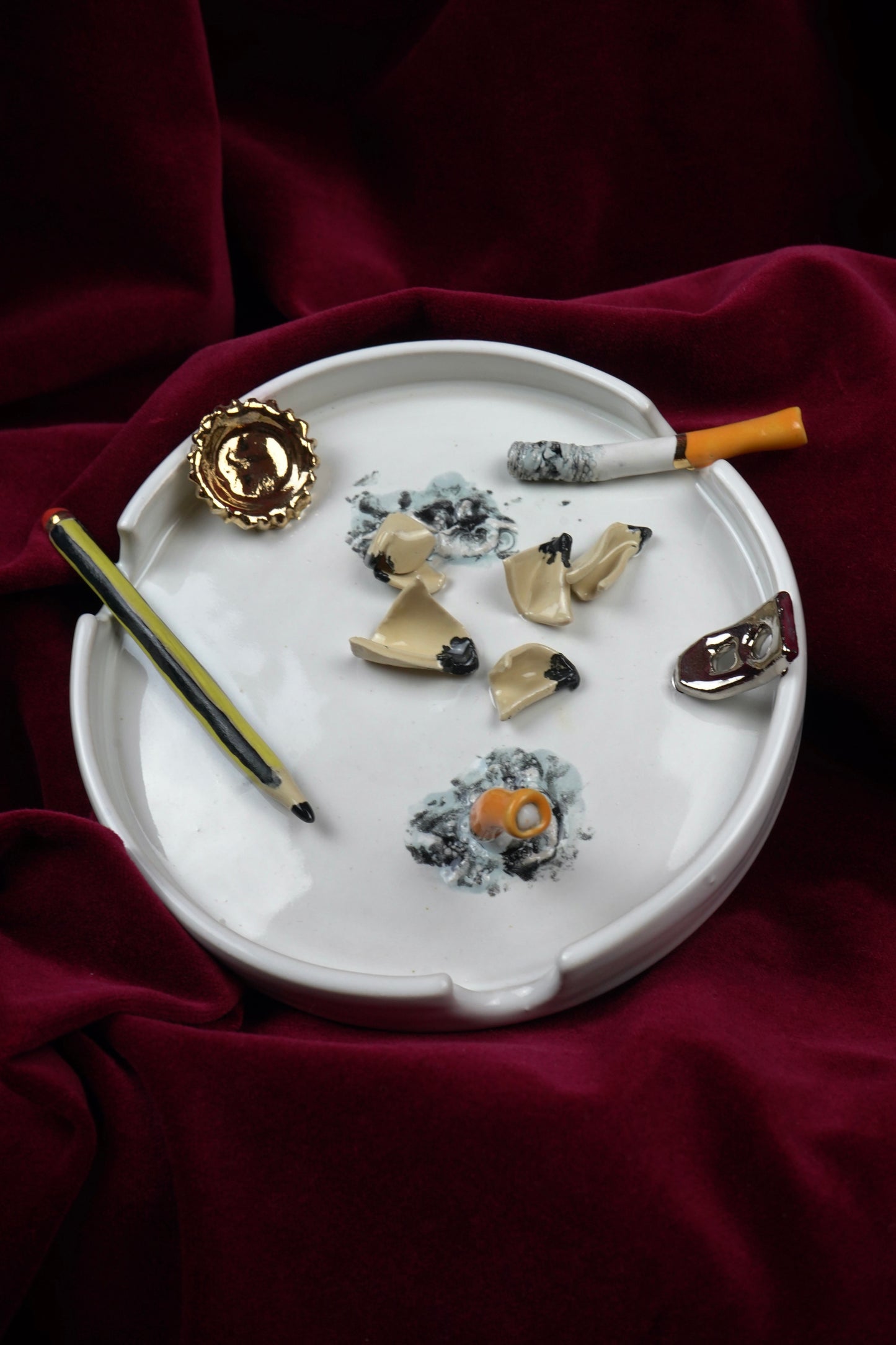 SCHOOL PENCIL ASHTRAY