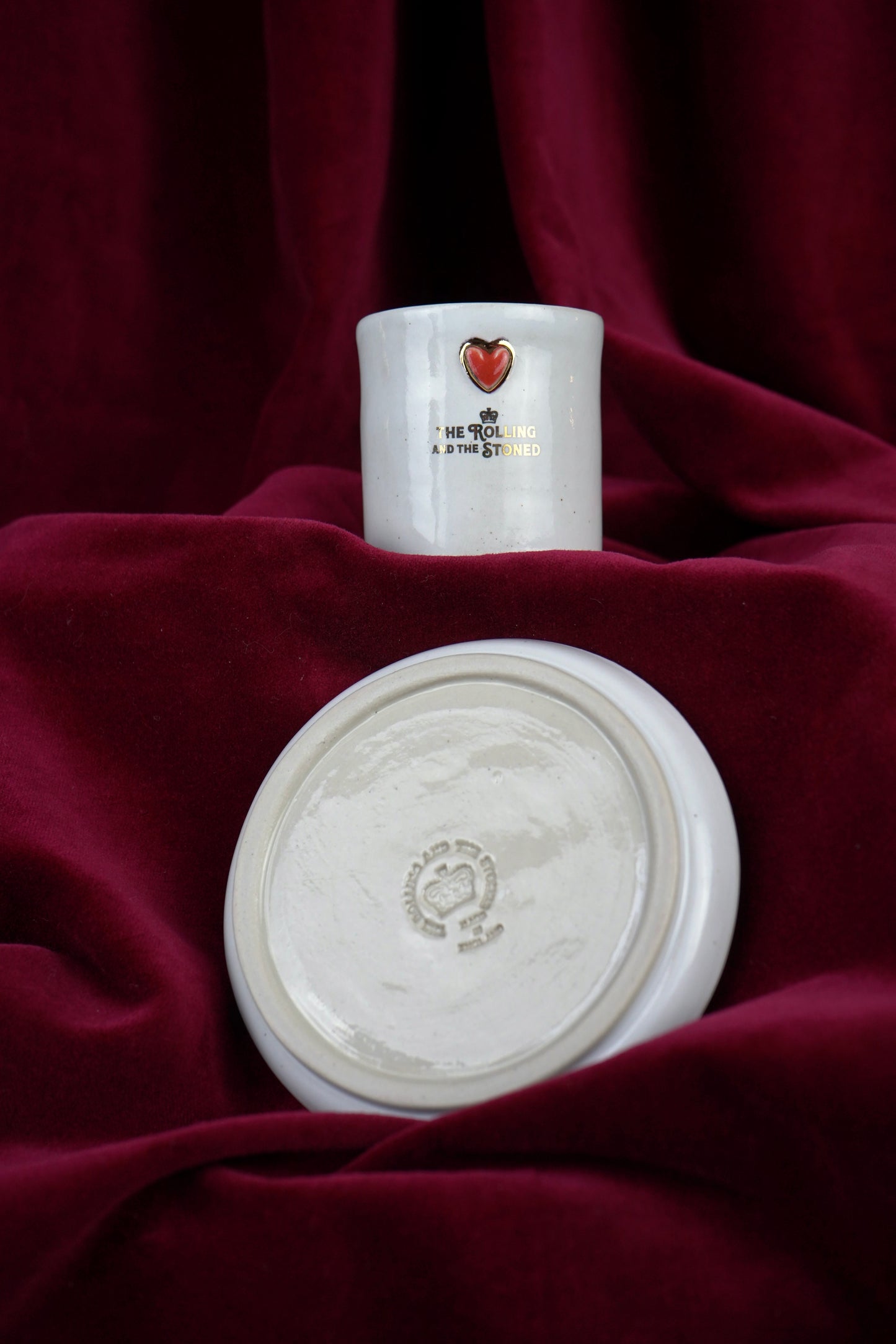 LOVER'S HEART ESPRESSO GOLDEN HANDLE