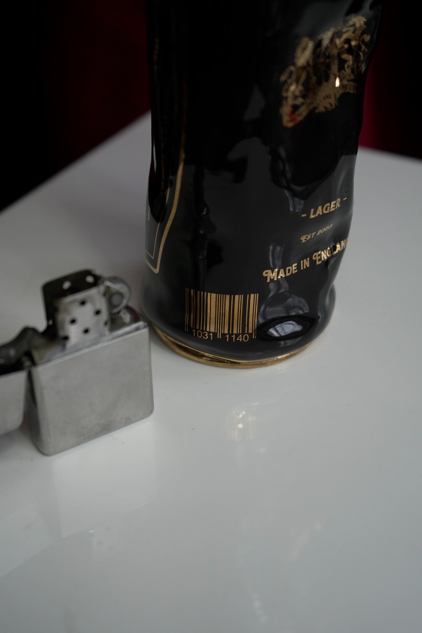 COUPLE OF CIGARETTES BEER CAN