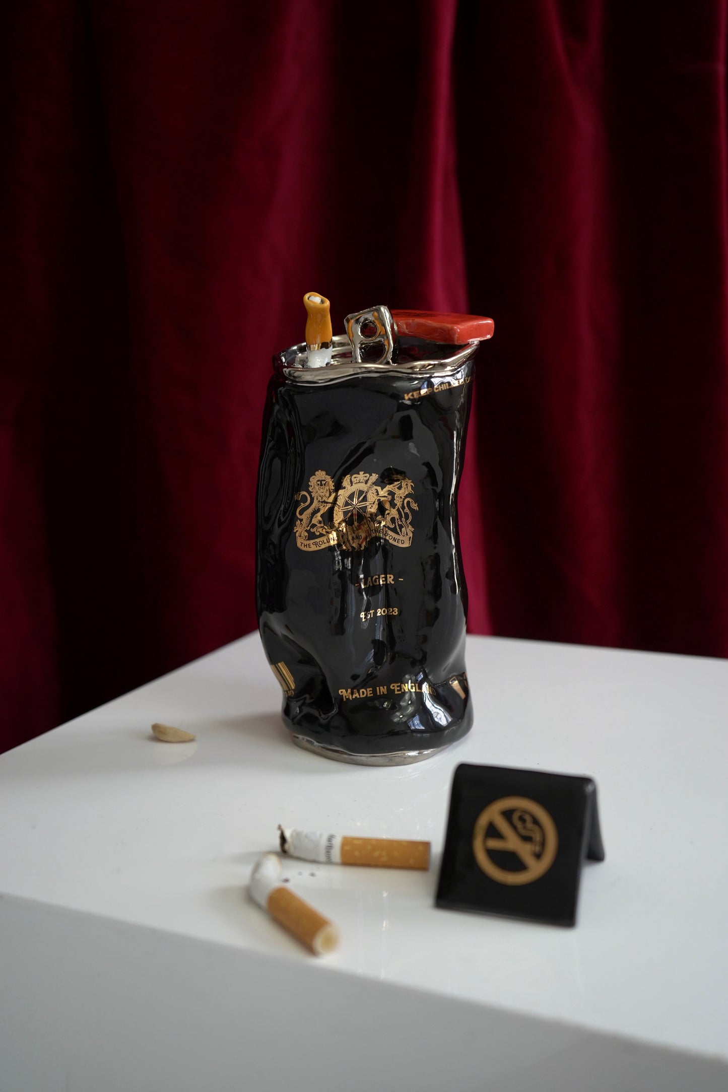 LIGHTER BEER CAN