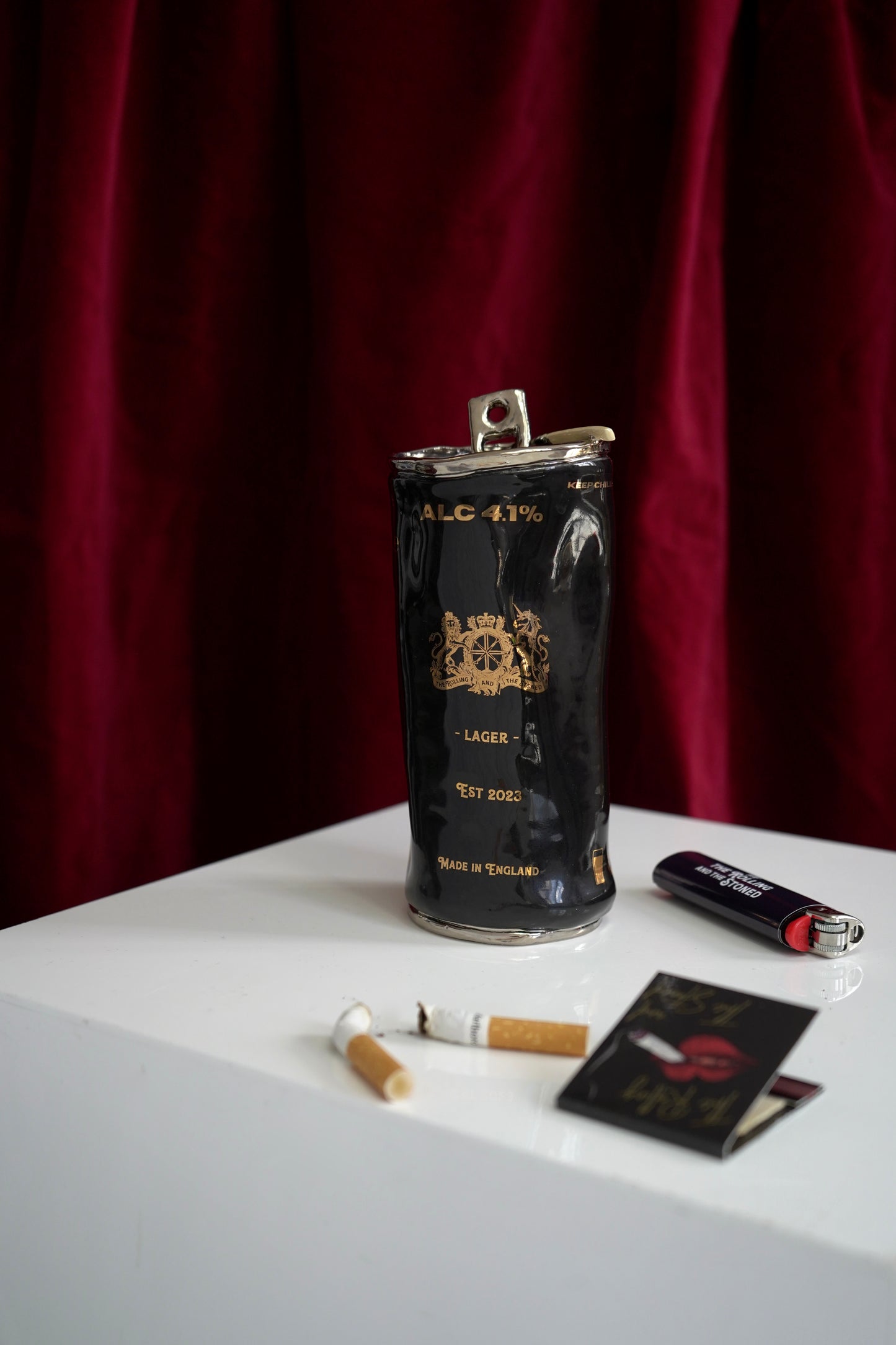 THE MATCHSTICK BEER CAN