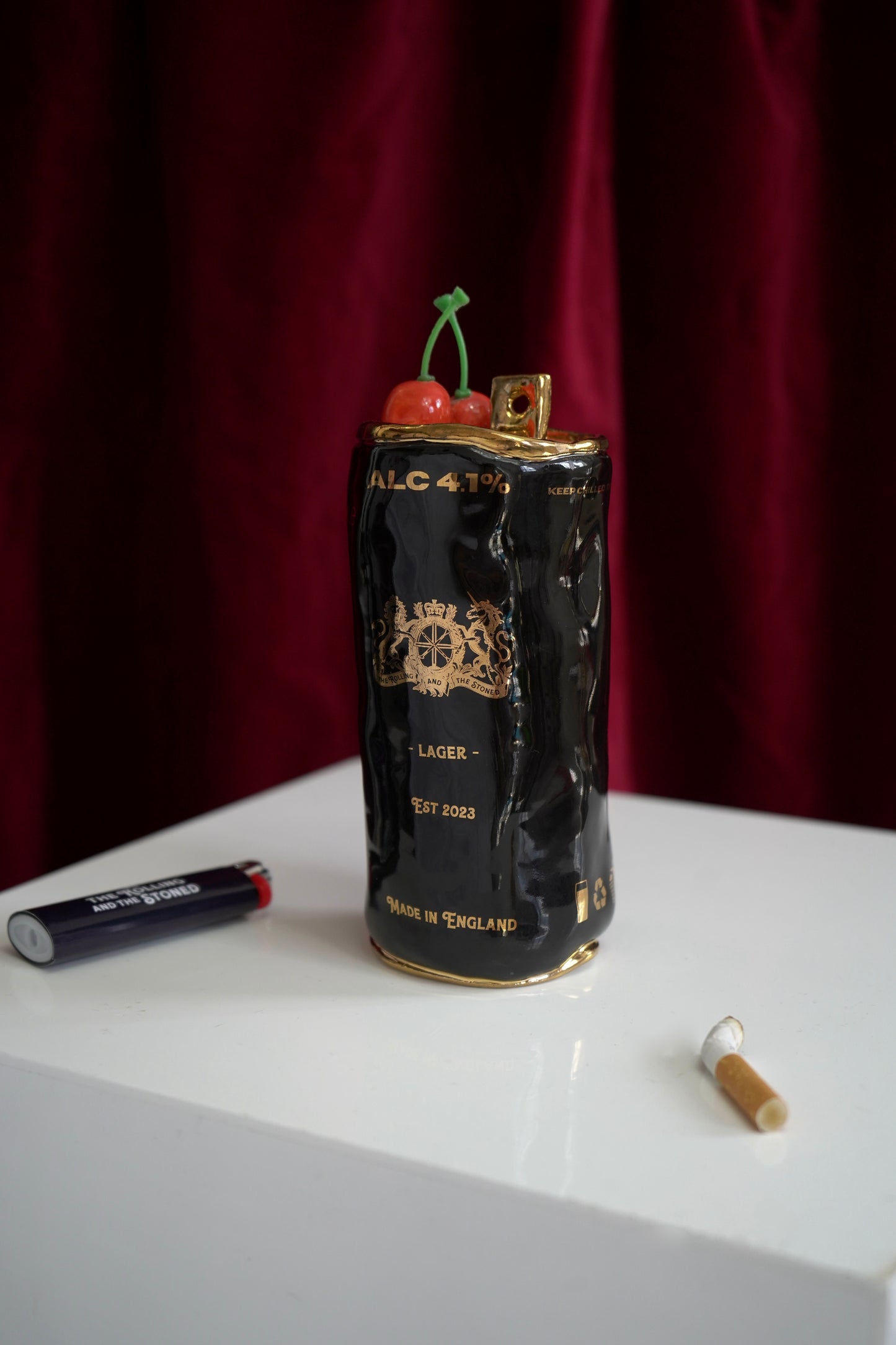 CHERRY ON TOP BEER CAN