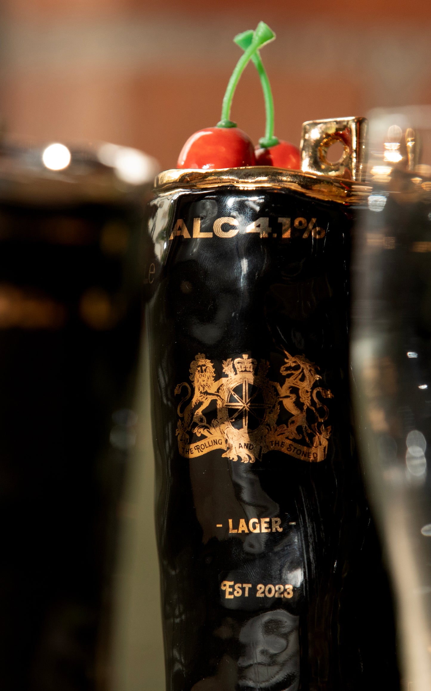 CHERRY ON TOP BEER CAN