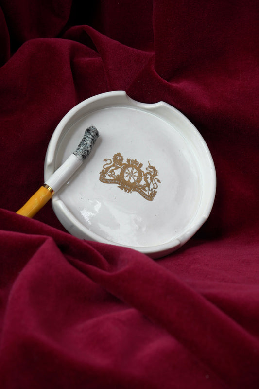 SMOULDERING CREST ASHTRAY