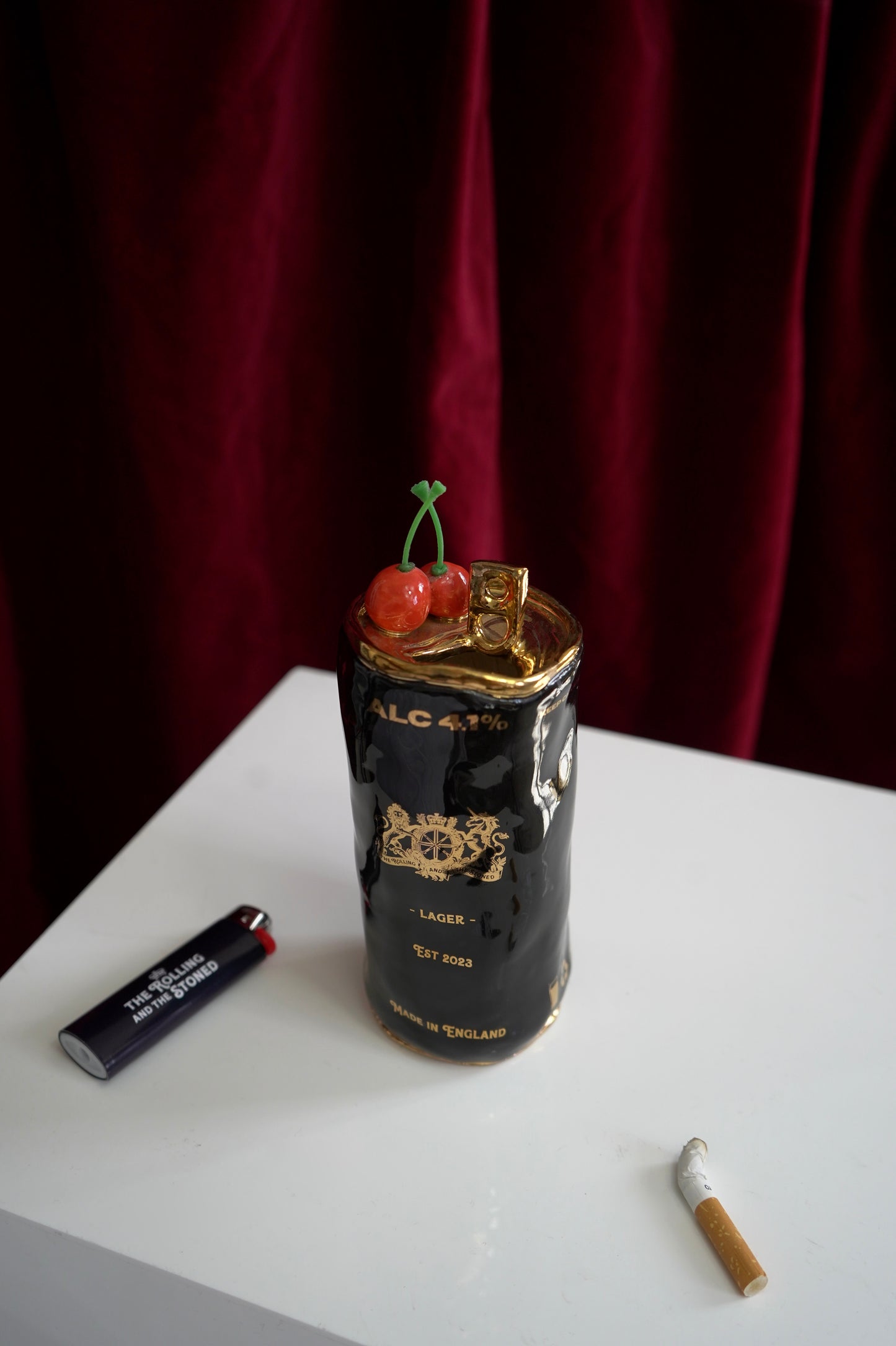 CHERRY ON TOP BEER CAN