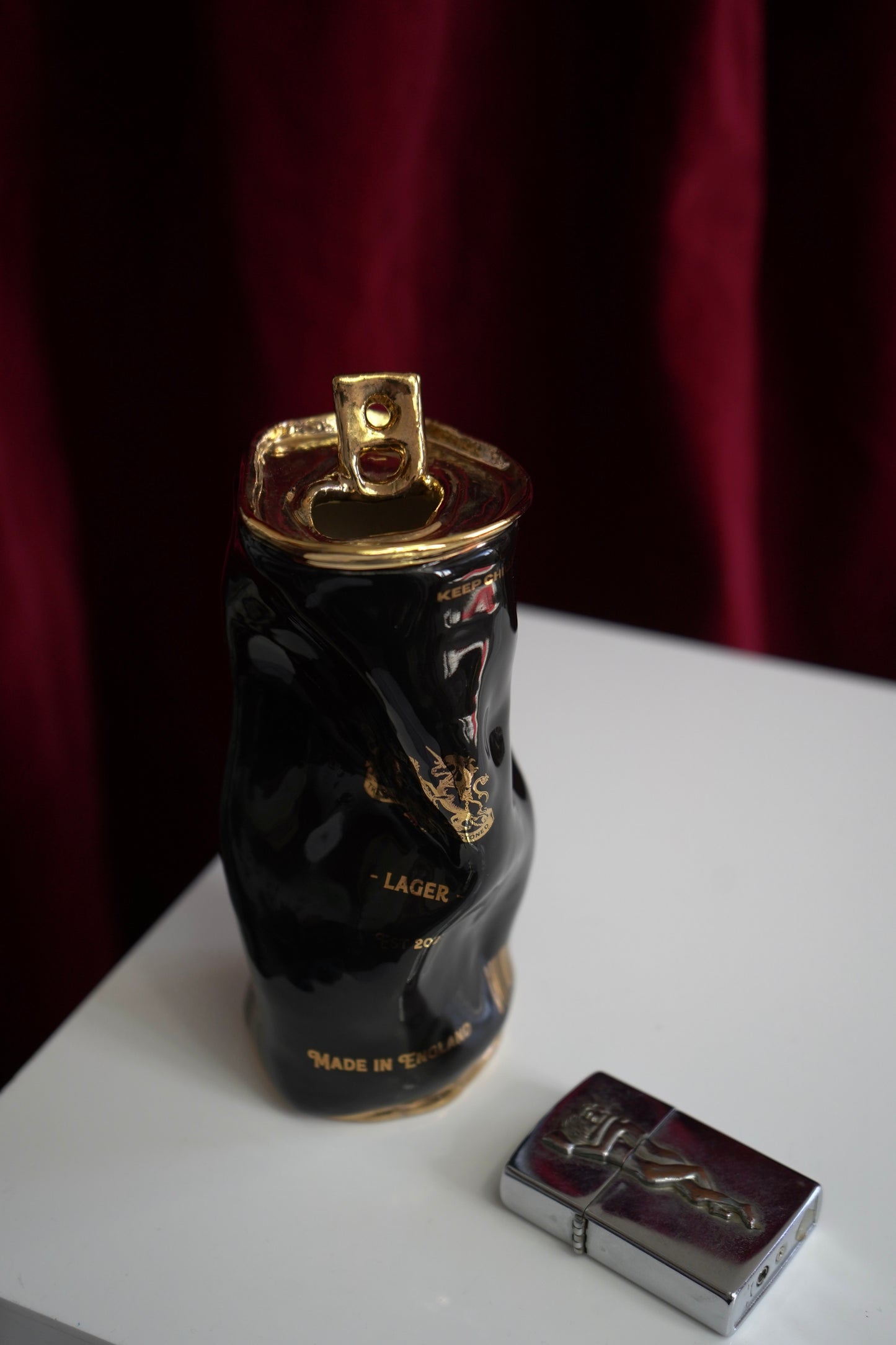 KISS OF GOLD BEER CAN