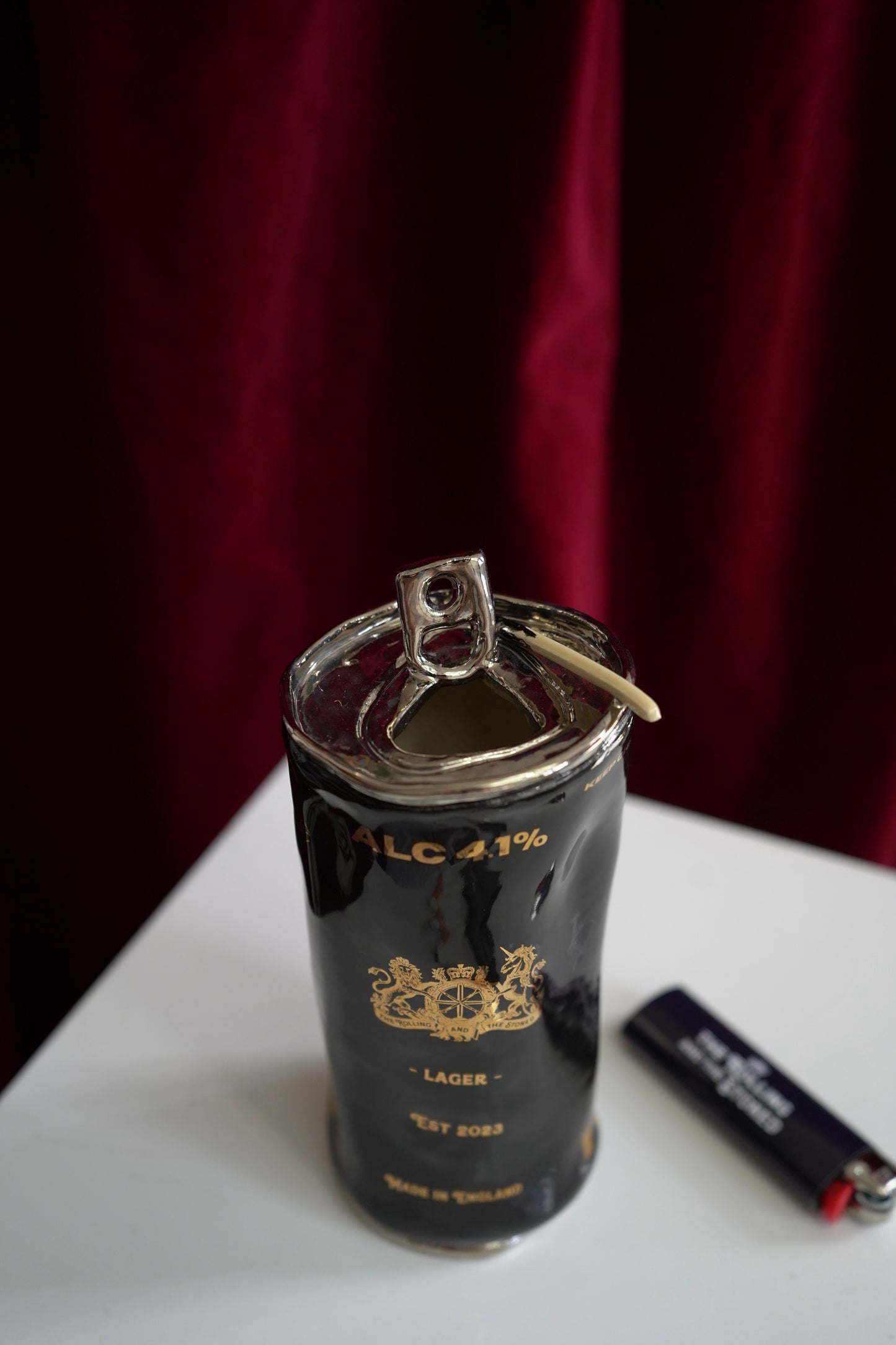 THE MATCHSTICK BEER CAN