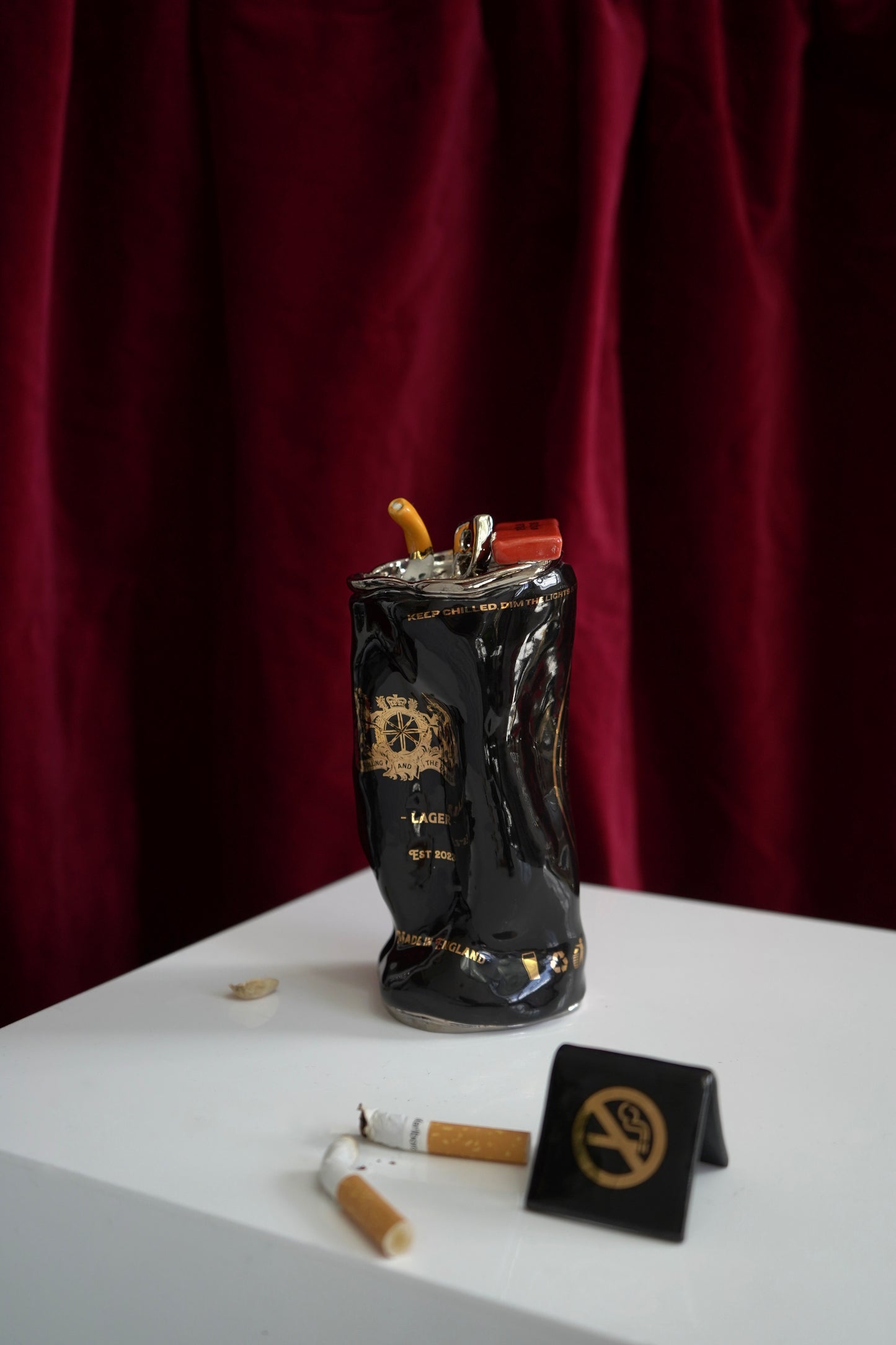 LIGHTER BEER CAN