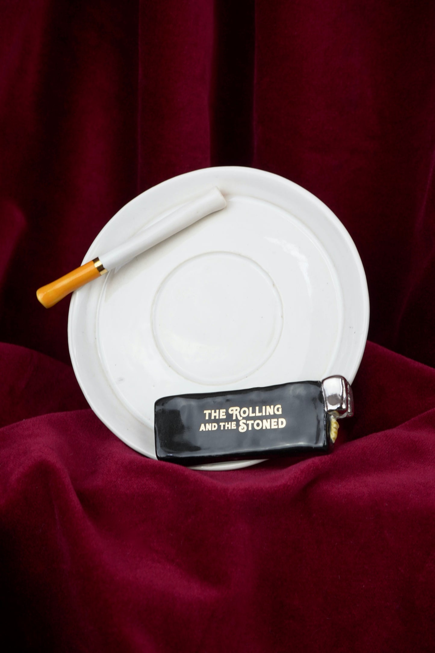FAG & LIGHTER ESPRESSO CUP & SAUCER