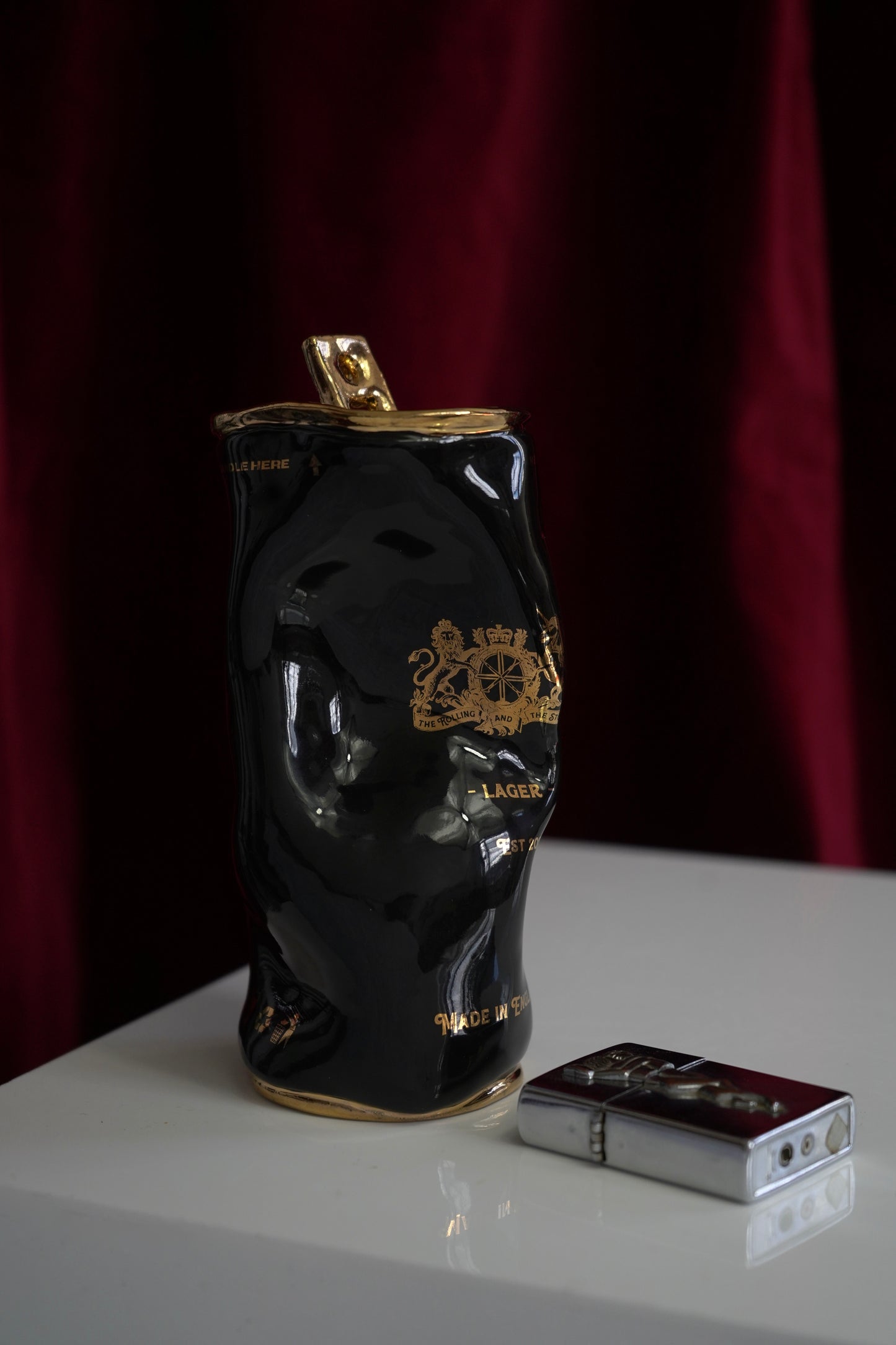 KISS OF GOLD BEER CAN