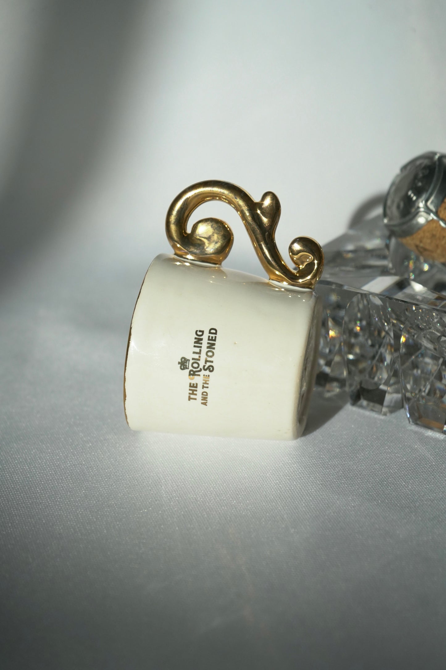 THE NOUVEAU CURL ESPRESSO CUP & SPOON