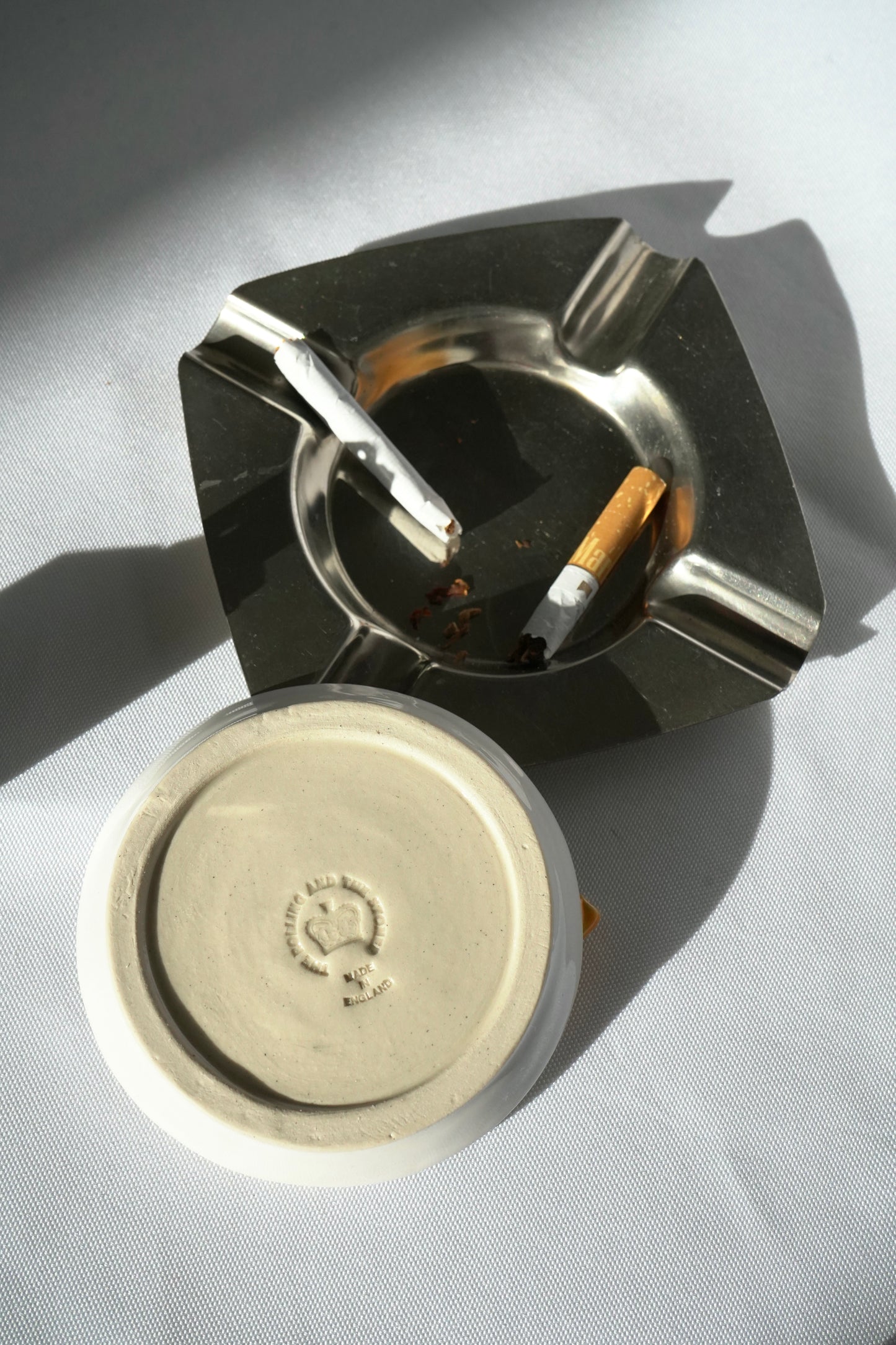 THE NOUVEAU CURL ESPRESSO CUP & SNAPPED CIGGY