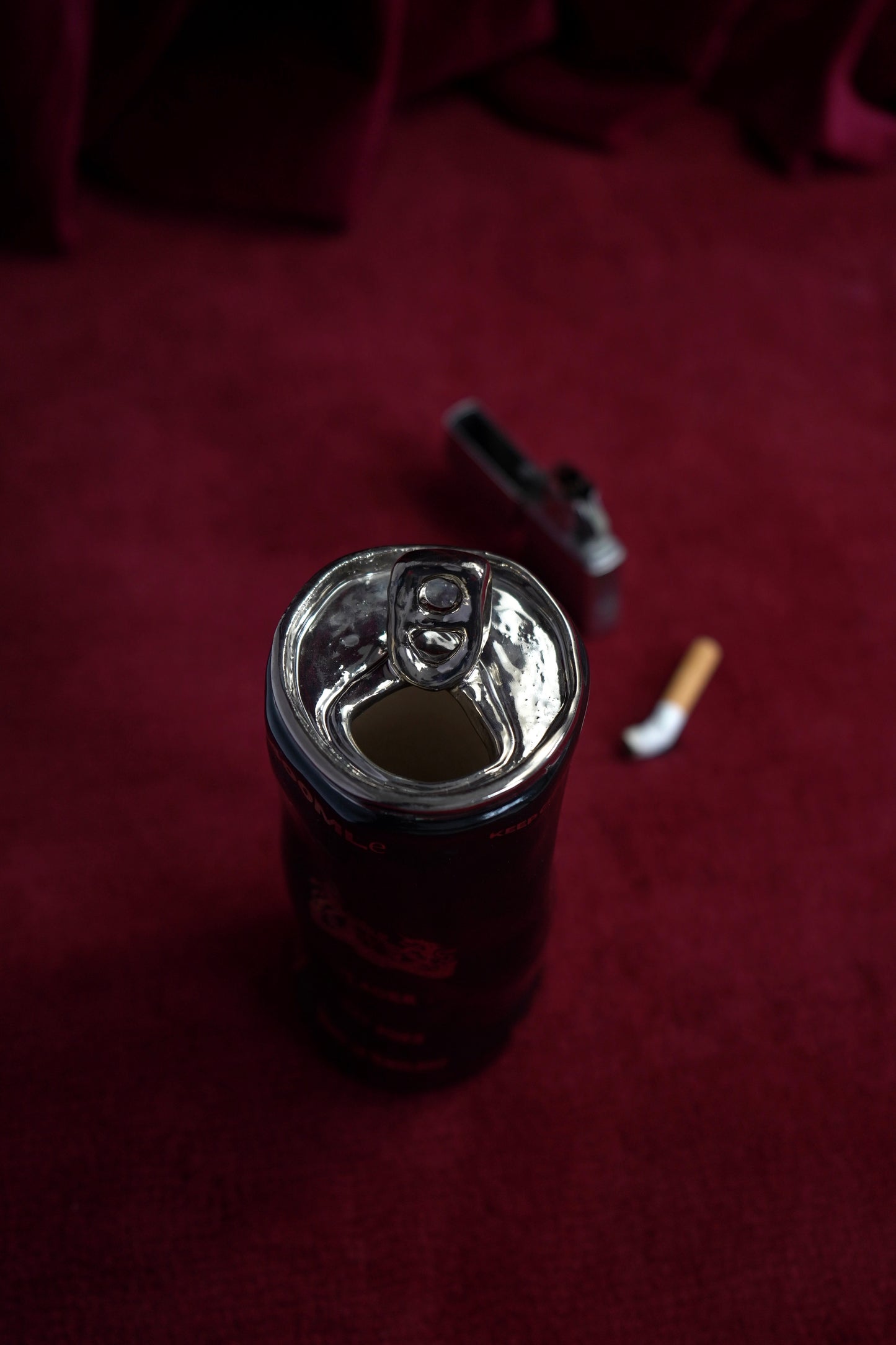 SILVER CLASSIC BEER CAN