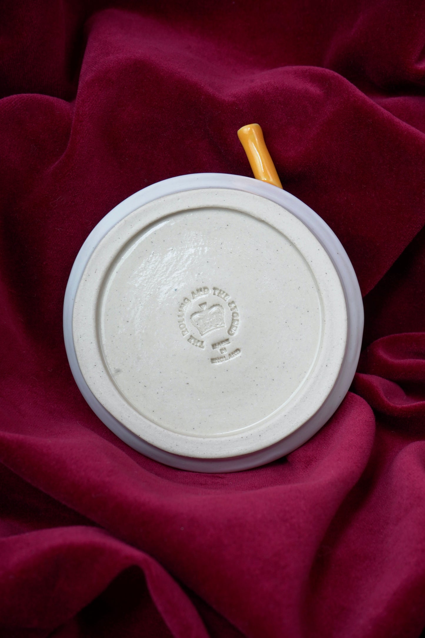 LIPSTICK STUBBY ESPRESSO CUP & SAUCER