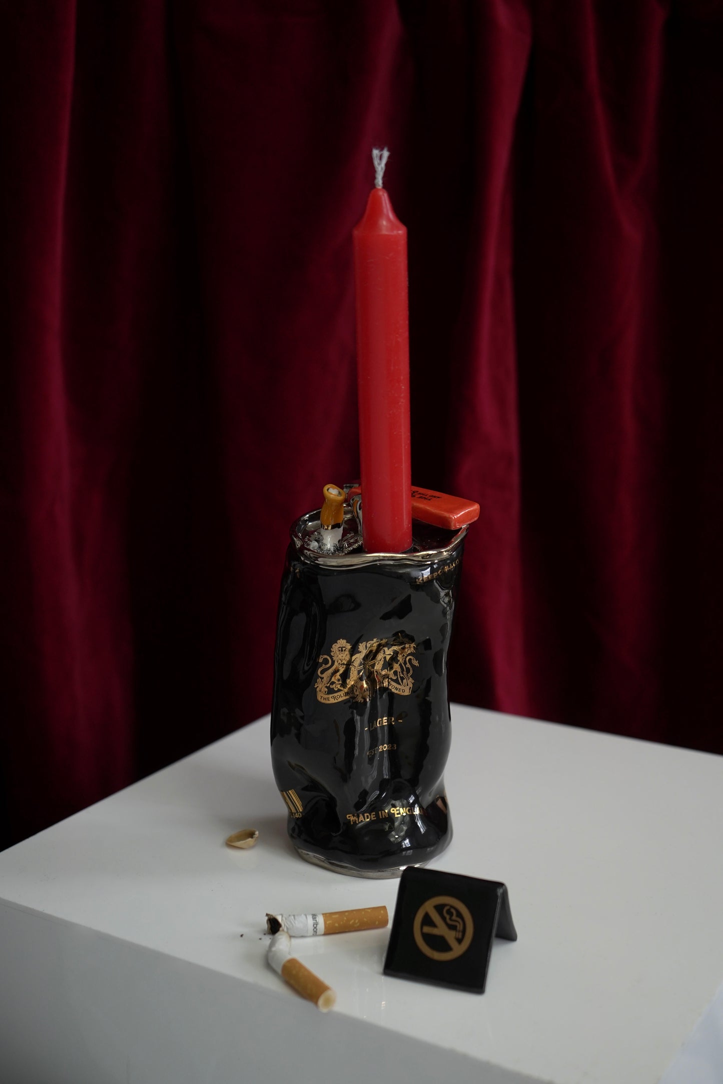 LIGHTER BEER CAN