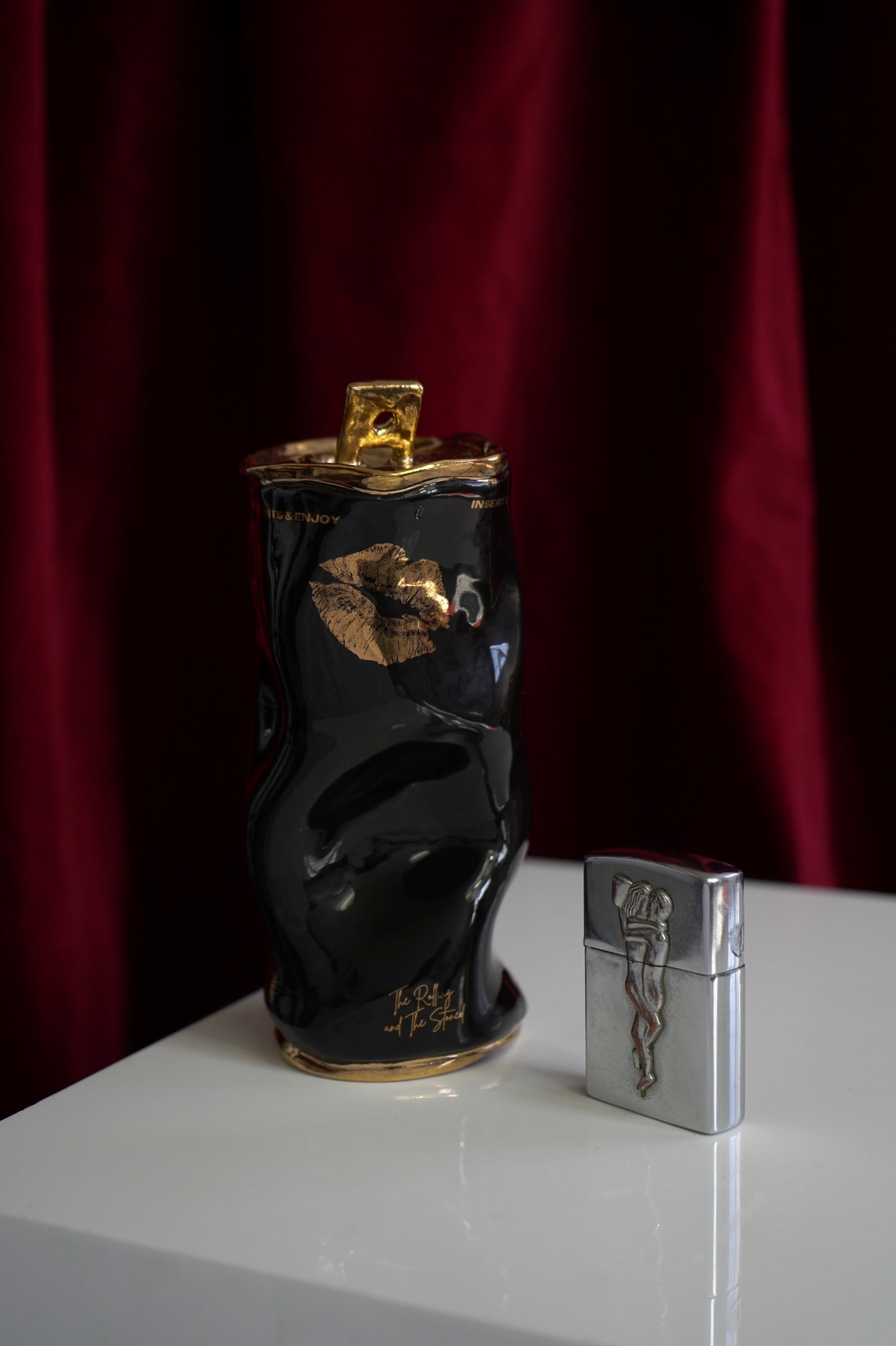 KISS OF GOLD BEER CAN