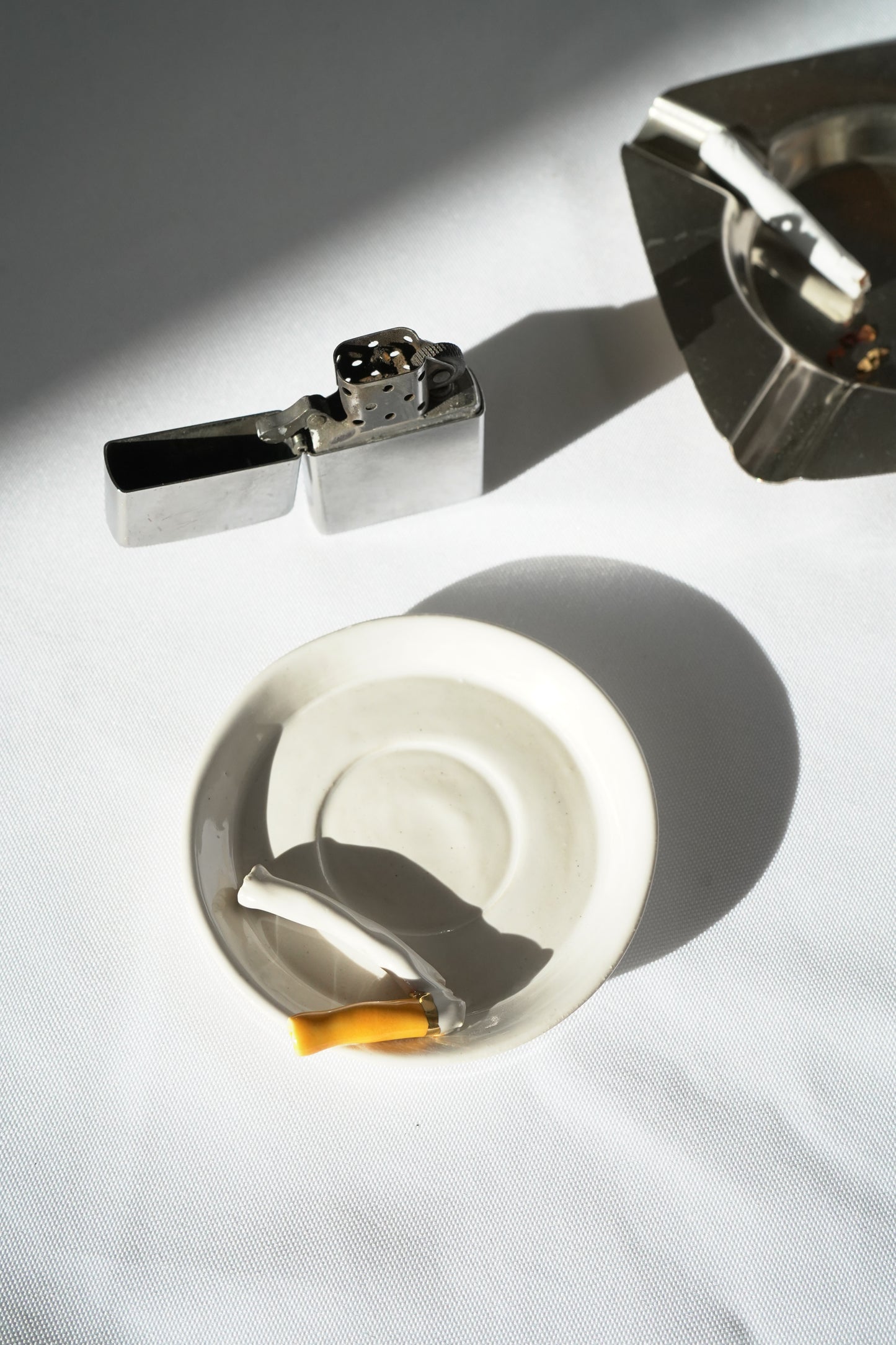 THE NOUVEAU CURL ESPRESSO CUP & SNAPPED CIGGY
